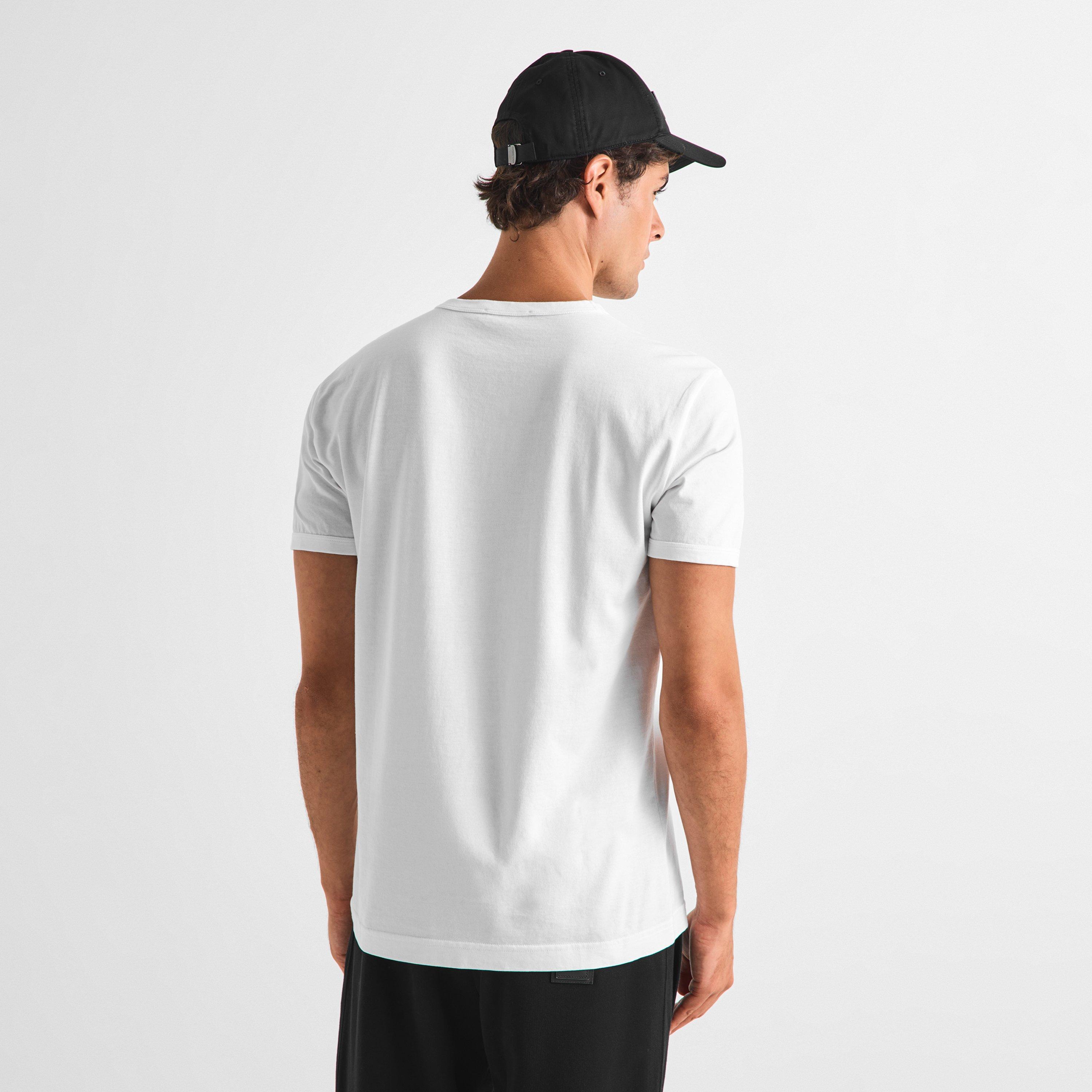 Optical White - Dolce and Gabbana - DG New Plate Tee Sn63 - 4