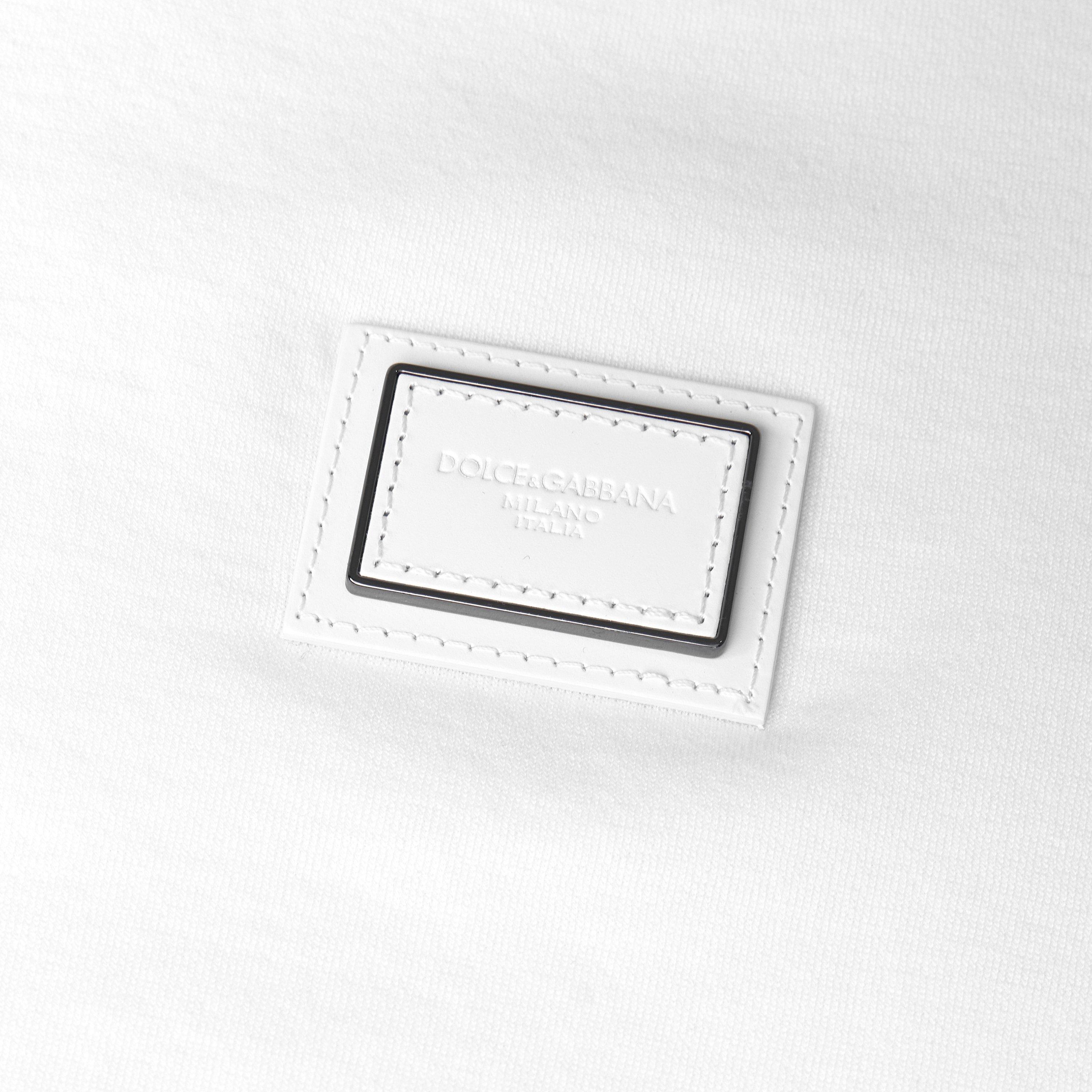 Optical White - Dolce and Gabbana - DG New Plate Tee Sn63 - 5