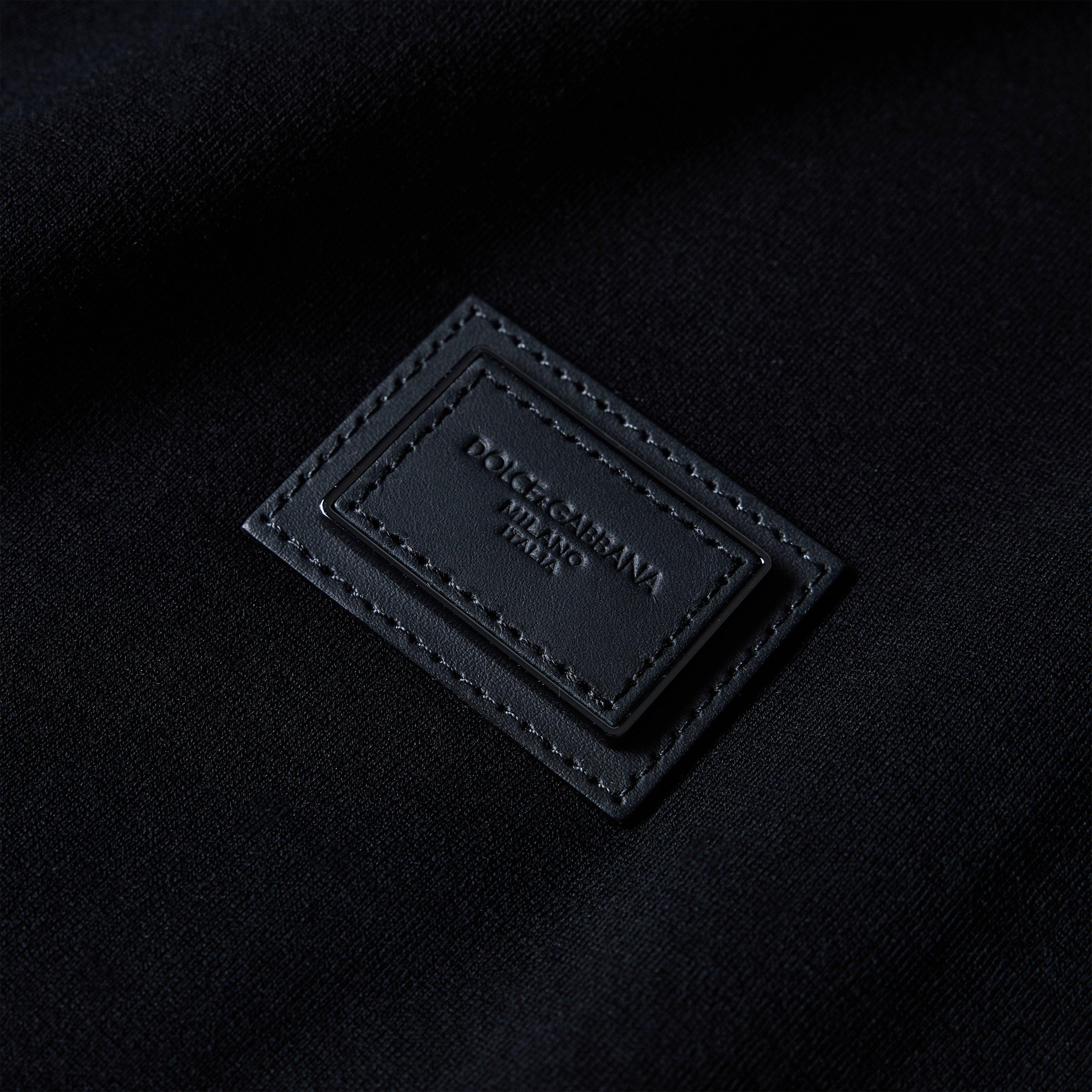Black - Dolce and Gabbana - DG New Plate Tee Sn63 - 3