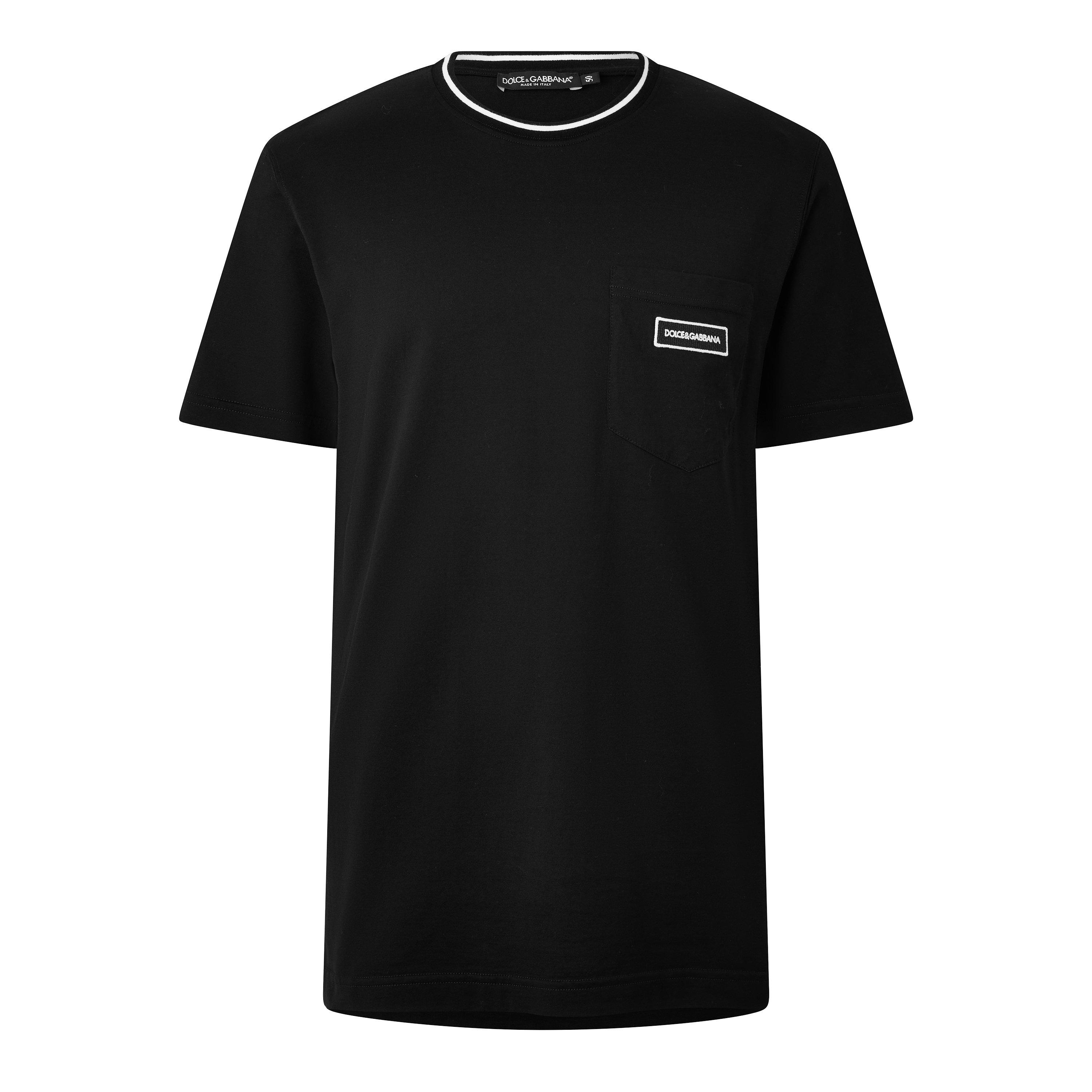 Black - Dolce and Gabbana - DG DNA Cntrst Coll T Sn63 - 1