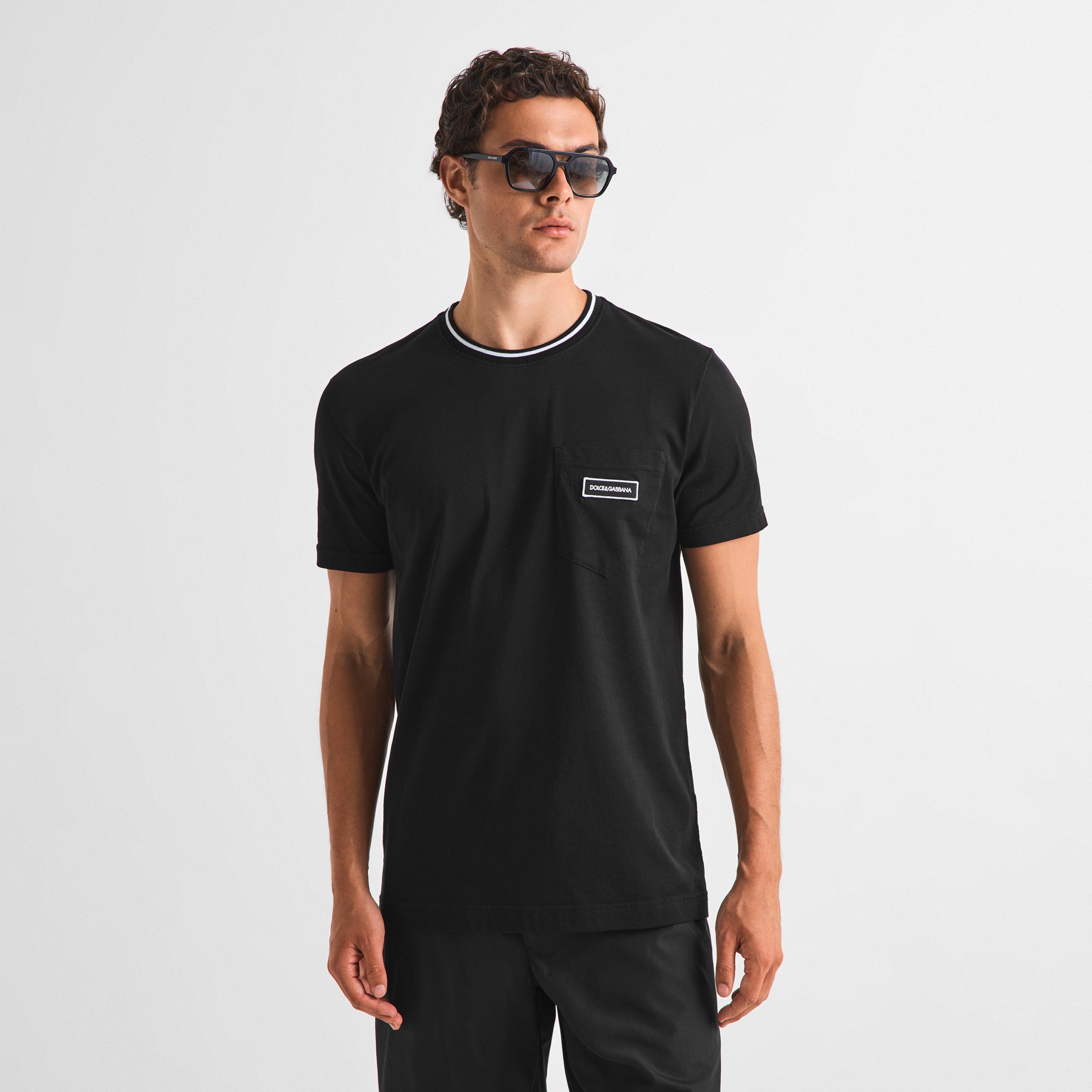 Black - Dolce and Gabbana - DG DNA Cntrst Coll T Sn63 - 3