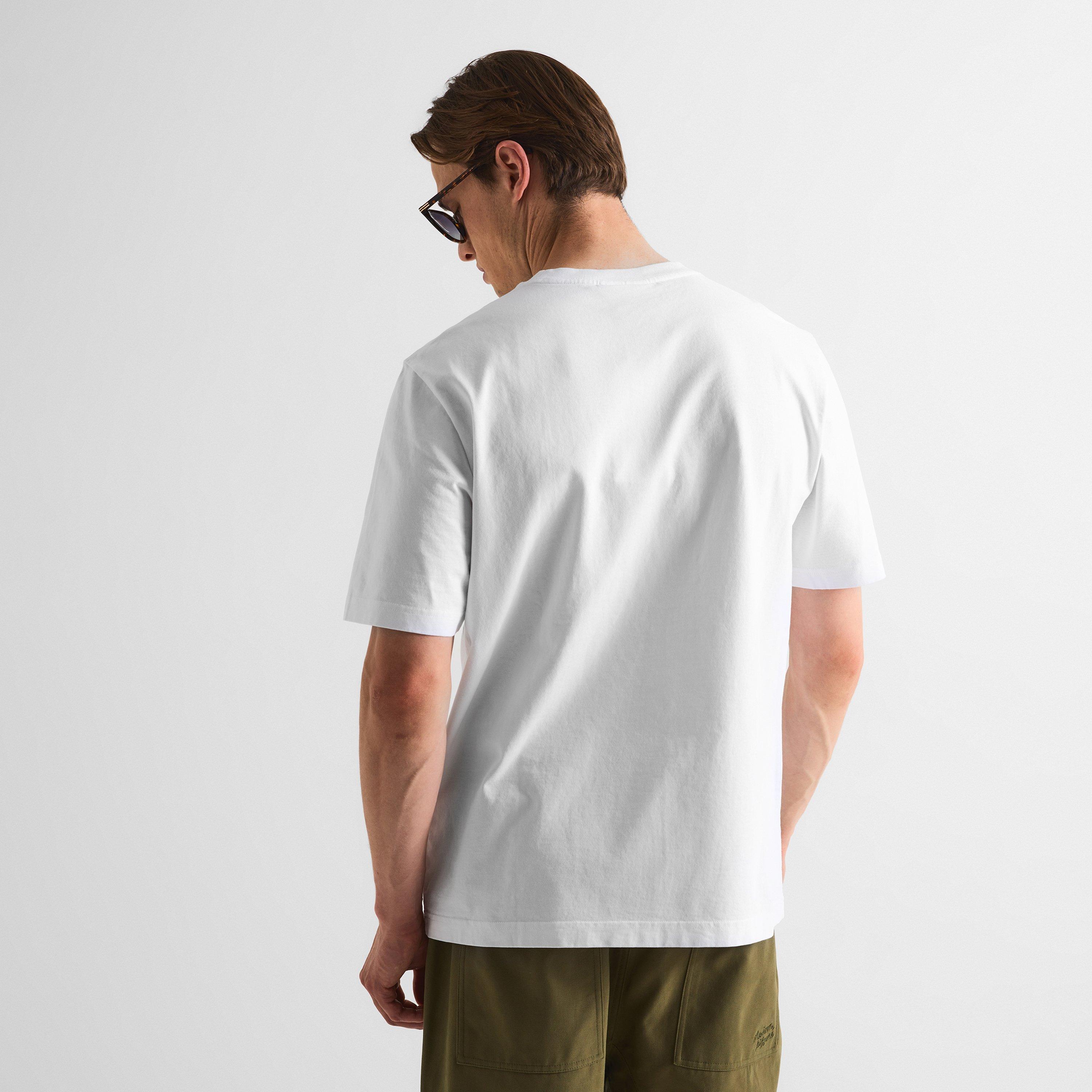 White - Maison Kitsune - Men's Party Fox Comfort T-Shirt - 4