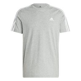 adidas Essentials Three Stripes Mens T Shirt