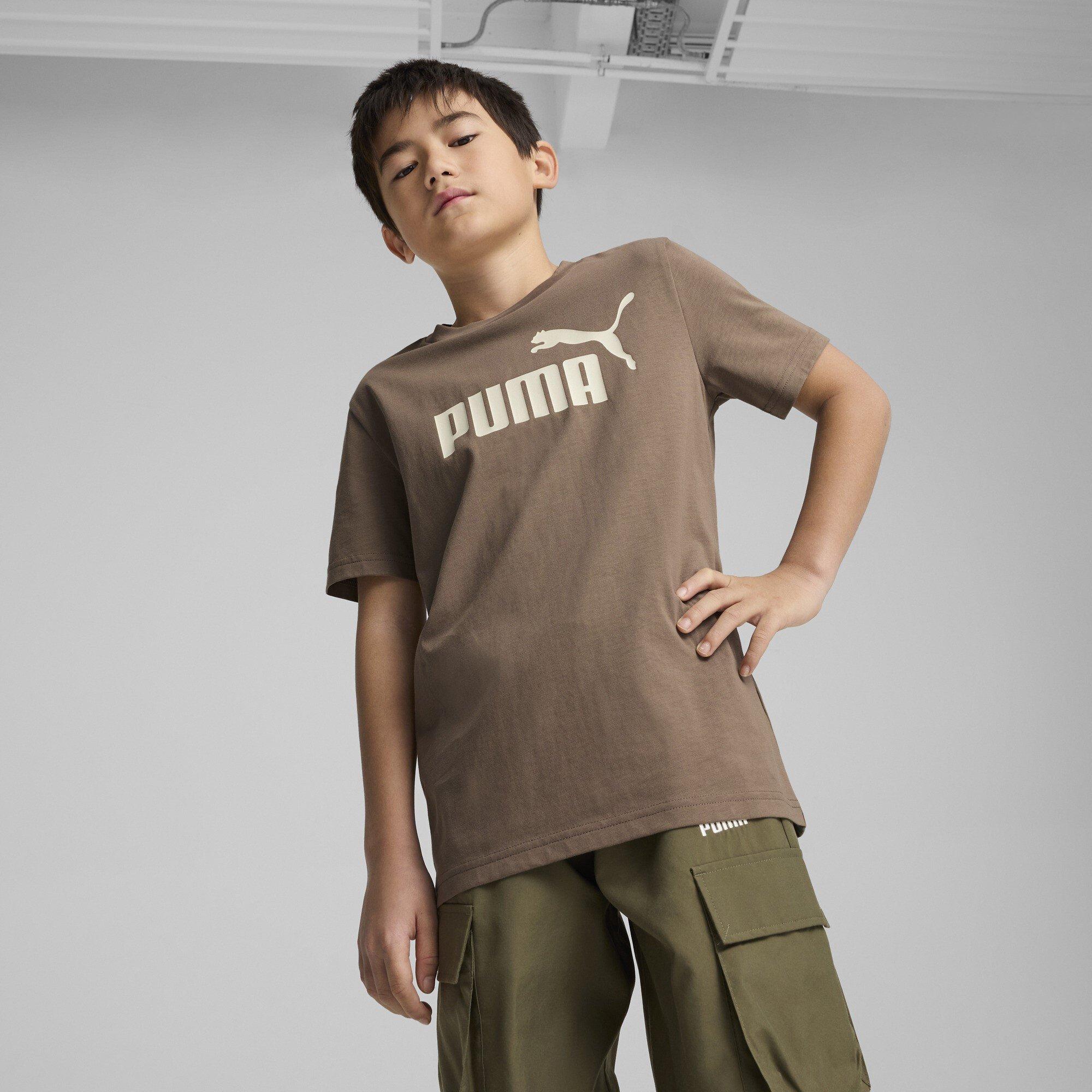 Totally Taupe - Puma - Essentials No.1 Logo T-Shirt Juniors - 2