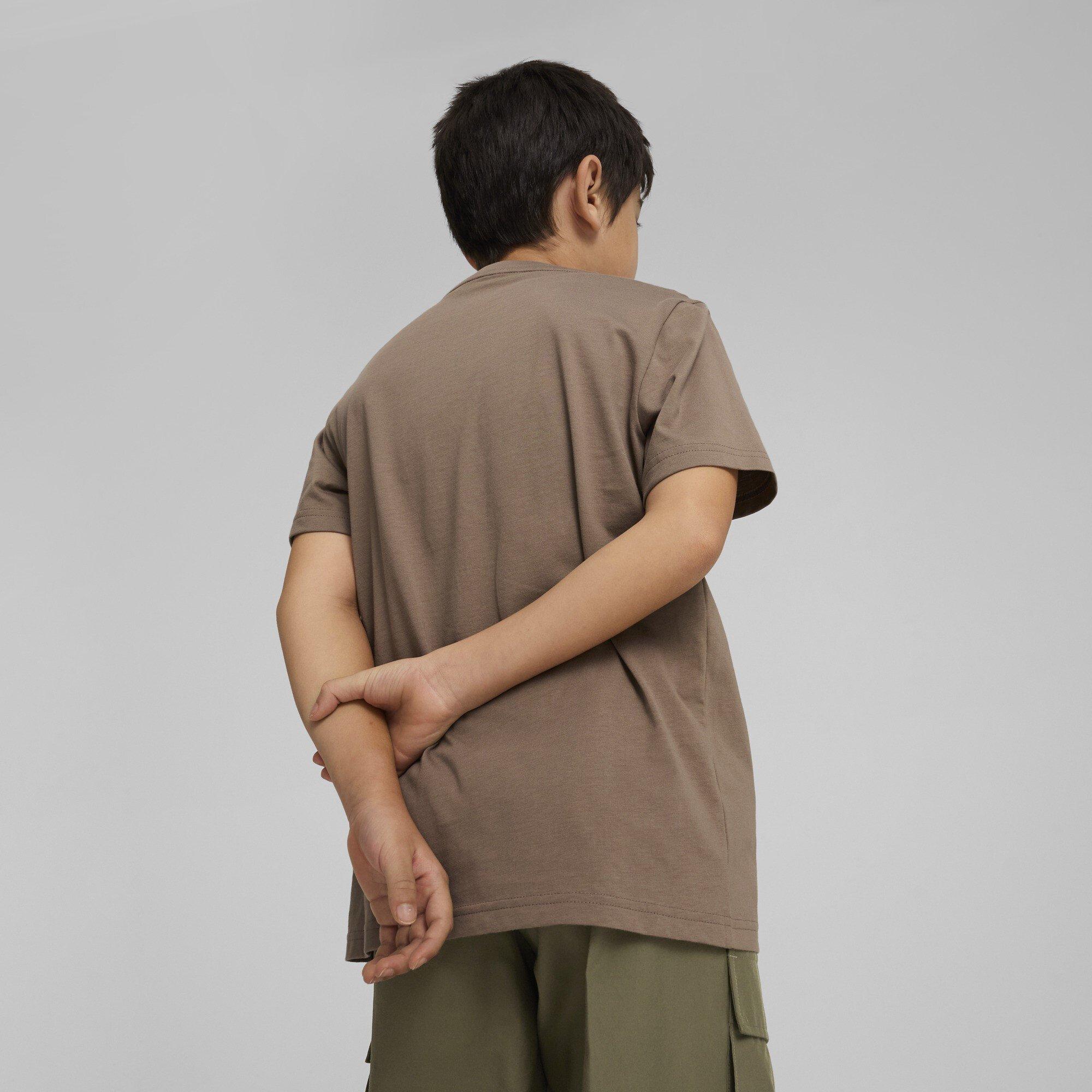 Totally Taupe - Puma - Essentials No.1 Logo T-Shirt Juniors - 3