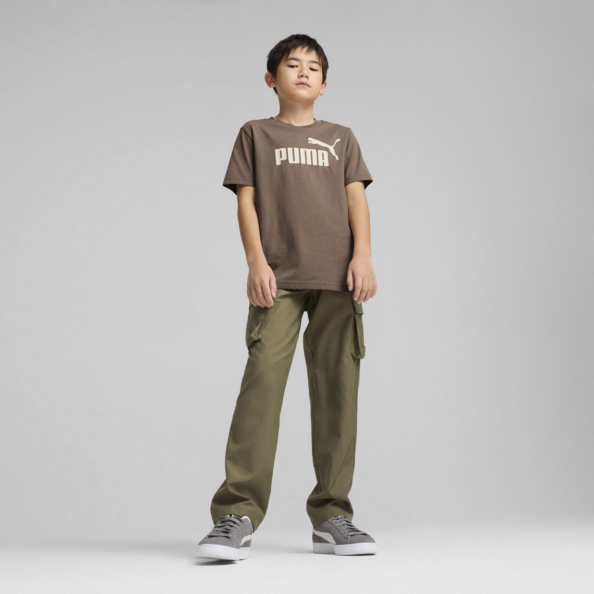 Totally Taupe - Puma - Essentials No.1 Logo T-Shirt Juniors - 4