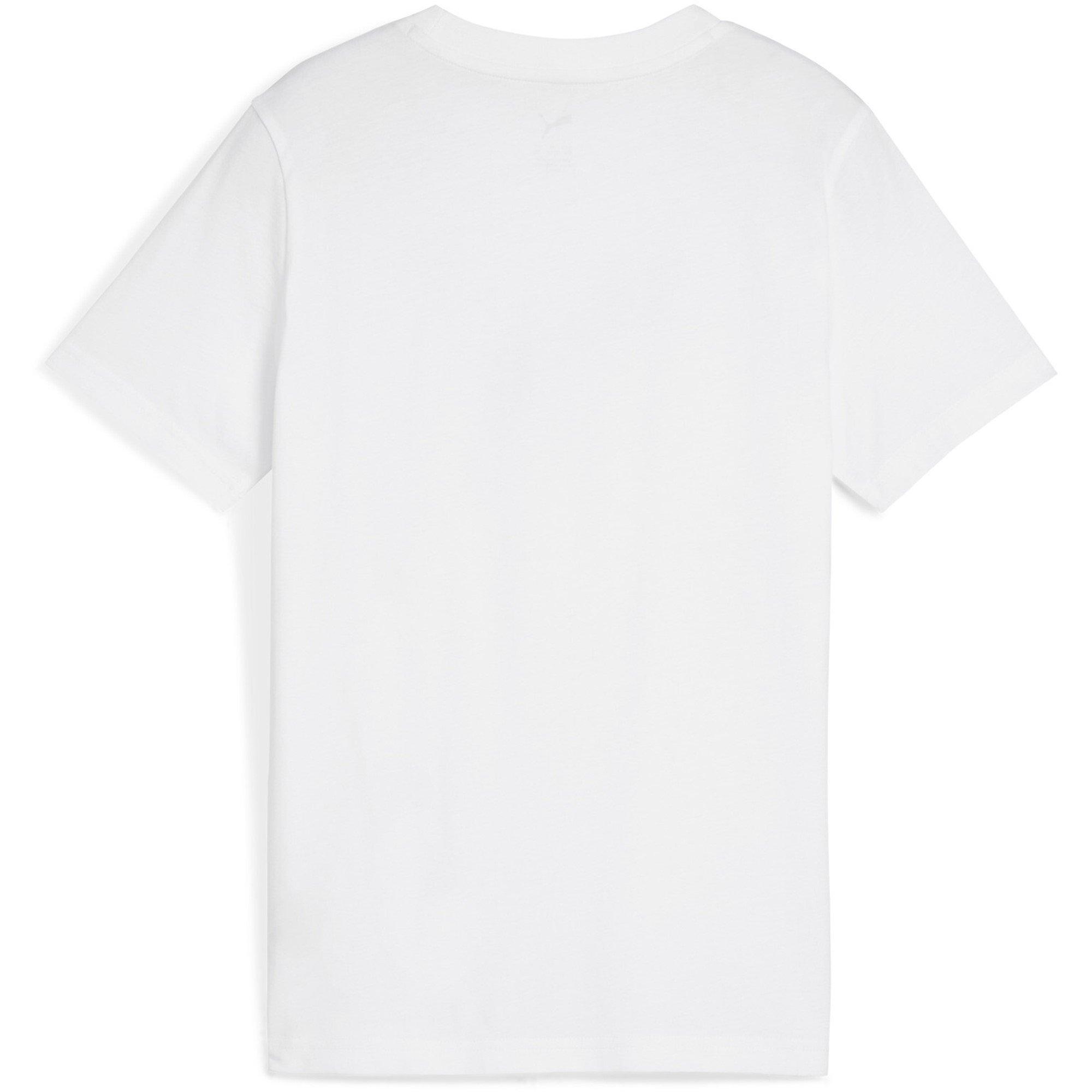 Puma White - Puma - Kids' Ess CatLogo T-Shirt - 2