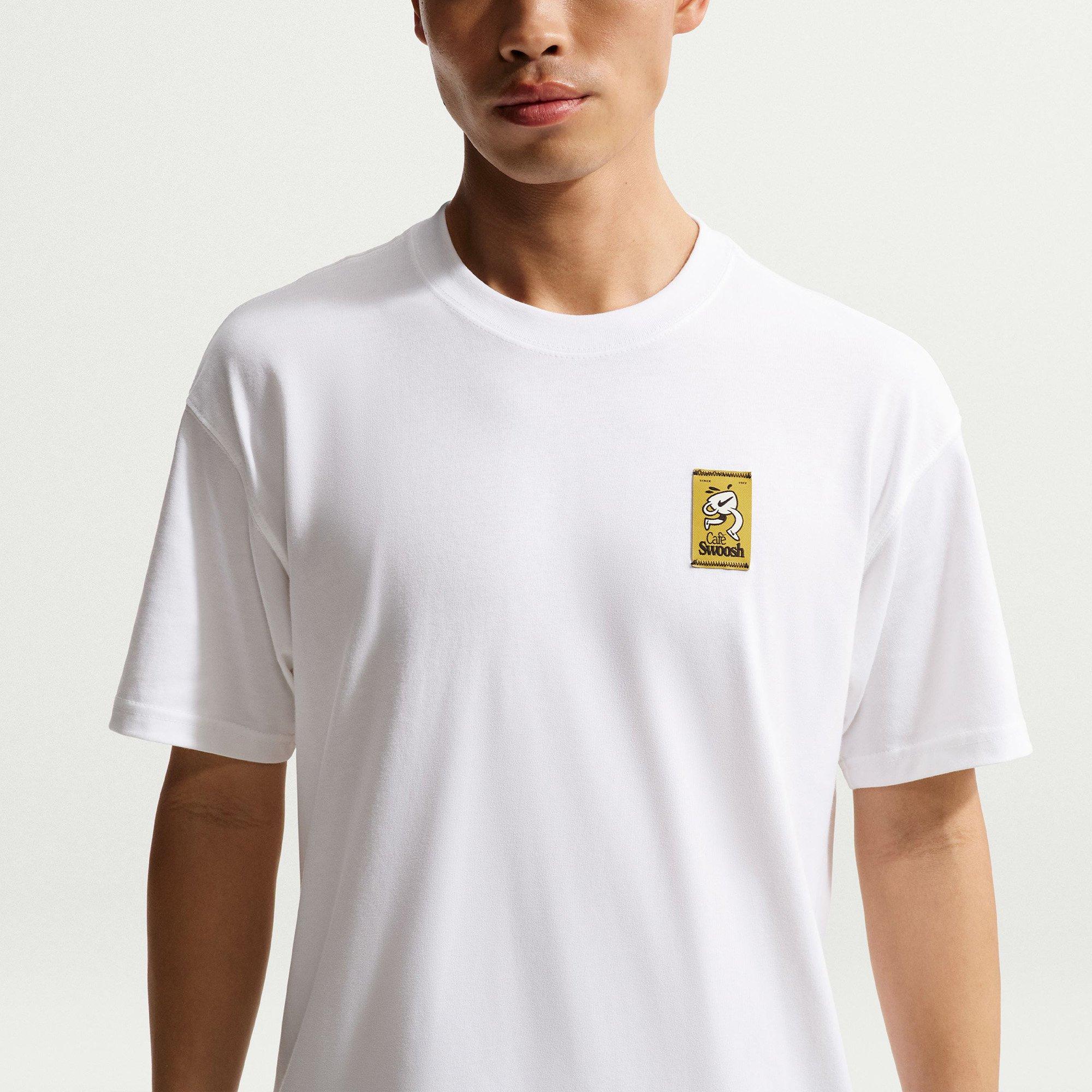 White - Nike - Men's Cafe T-Shirt - 2