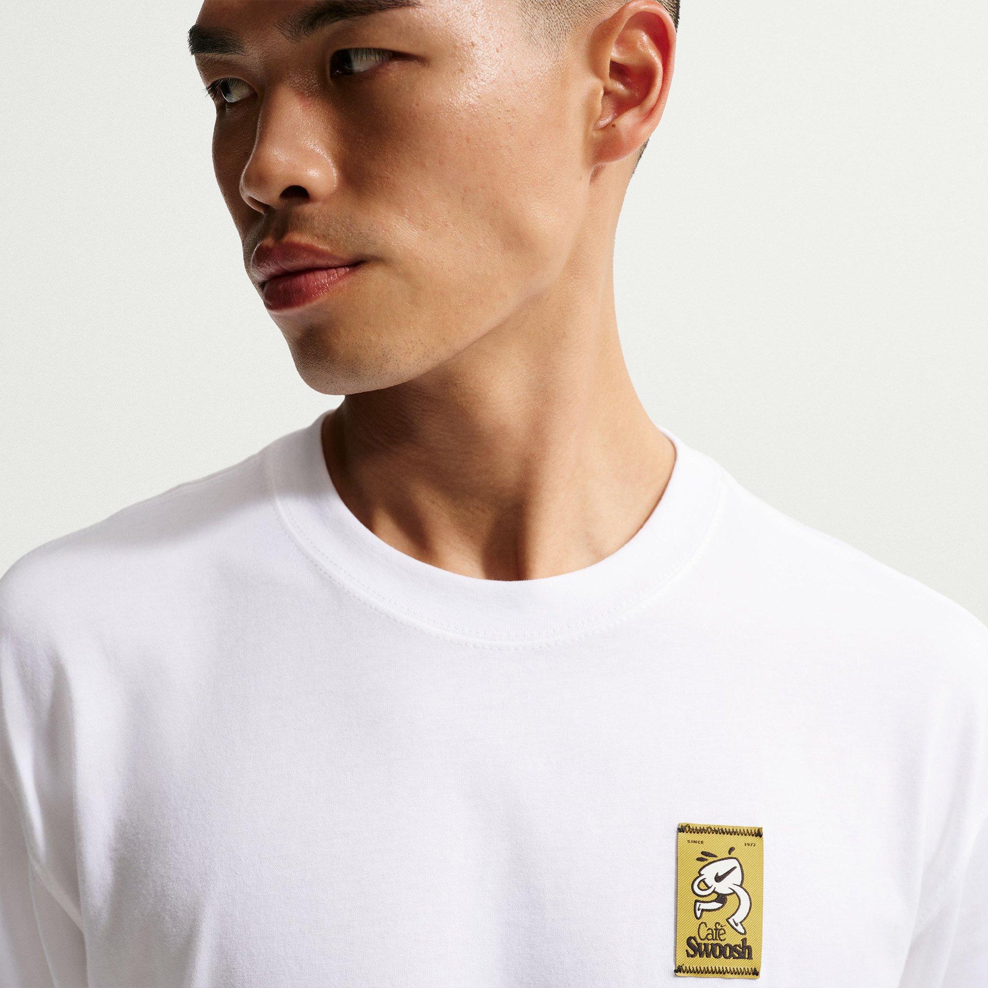 White - Nike - Men's Cafe T-Shirt - 3