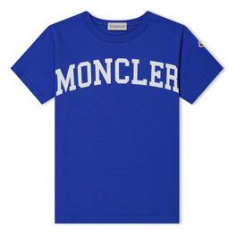 Moncler Varsity Logo T Shirt Boys