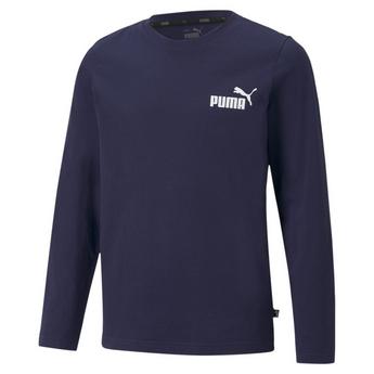 Puma Essentials Logo Juniors Long Sleeve T Shirt