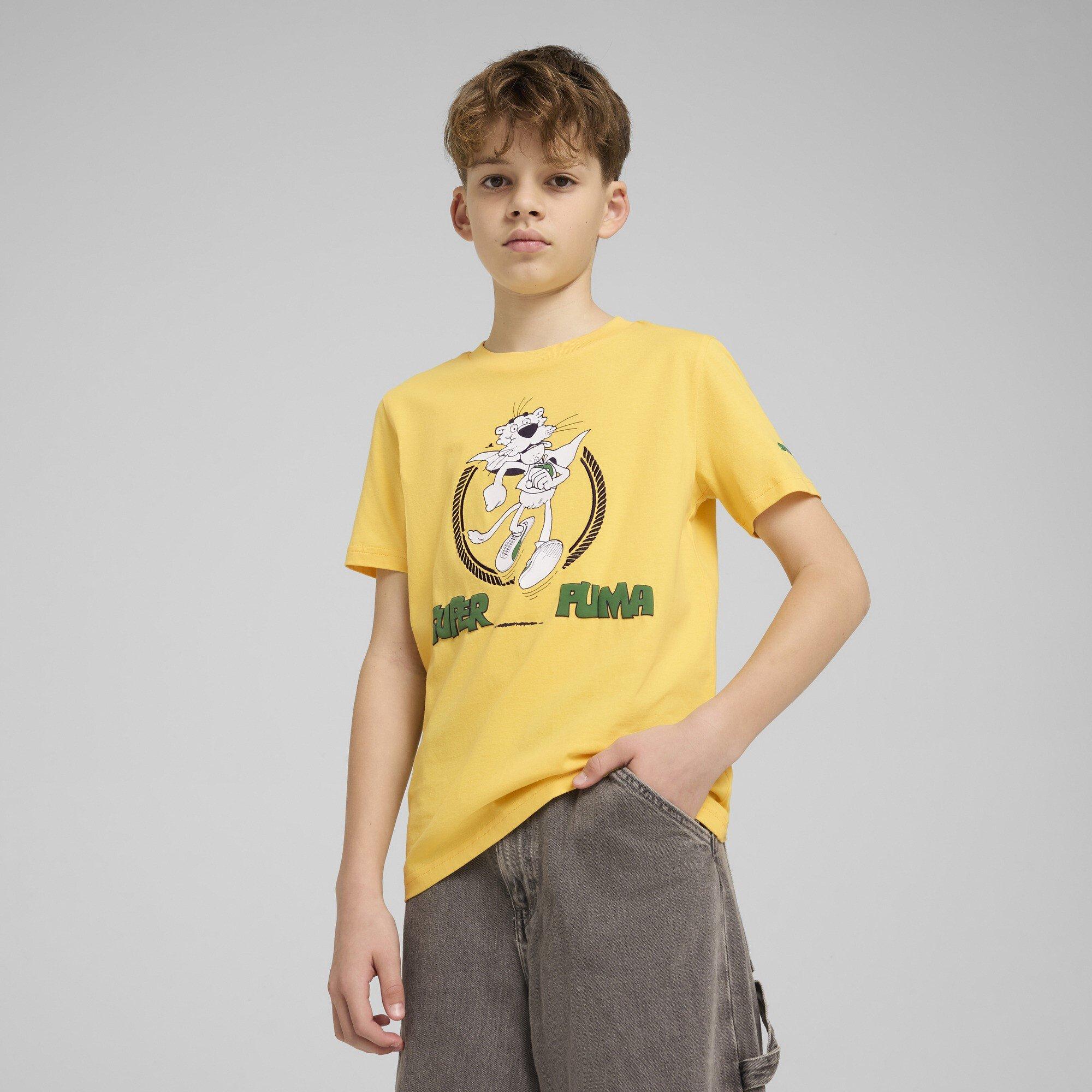 Sunny Yellow - Puma - Graphic T-Shirt Juniors - 2