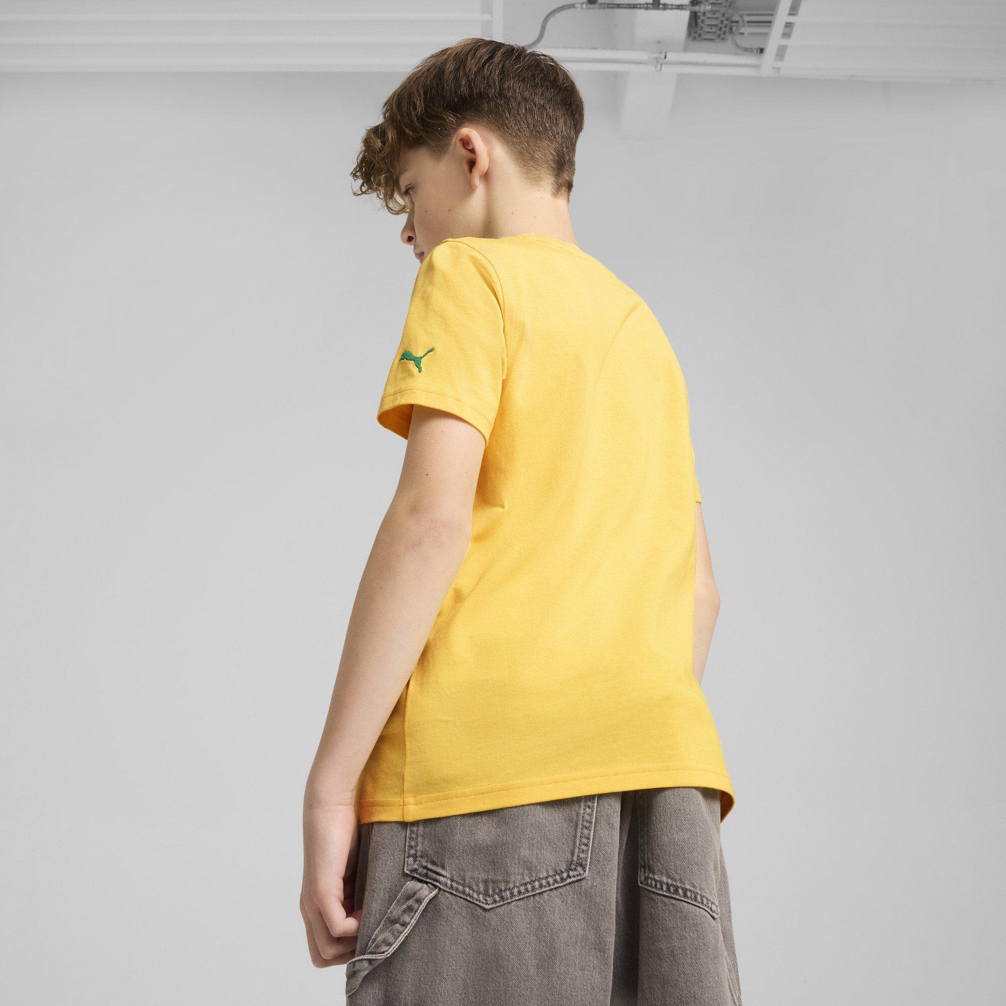Sunny Yellow - Puma - Graphic T-Shirt Juniors - 3