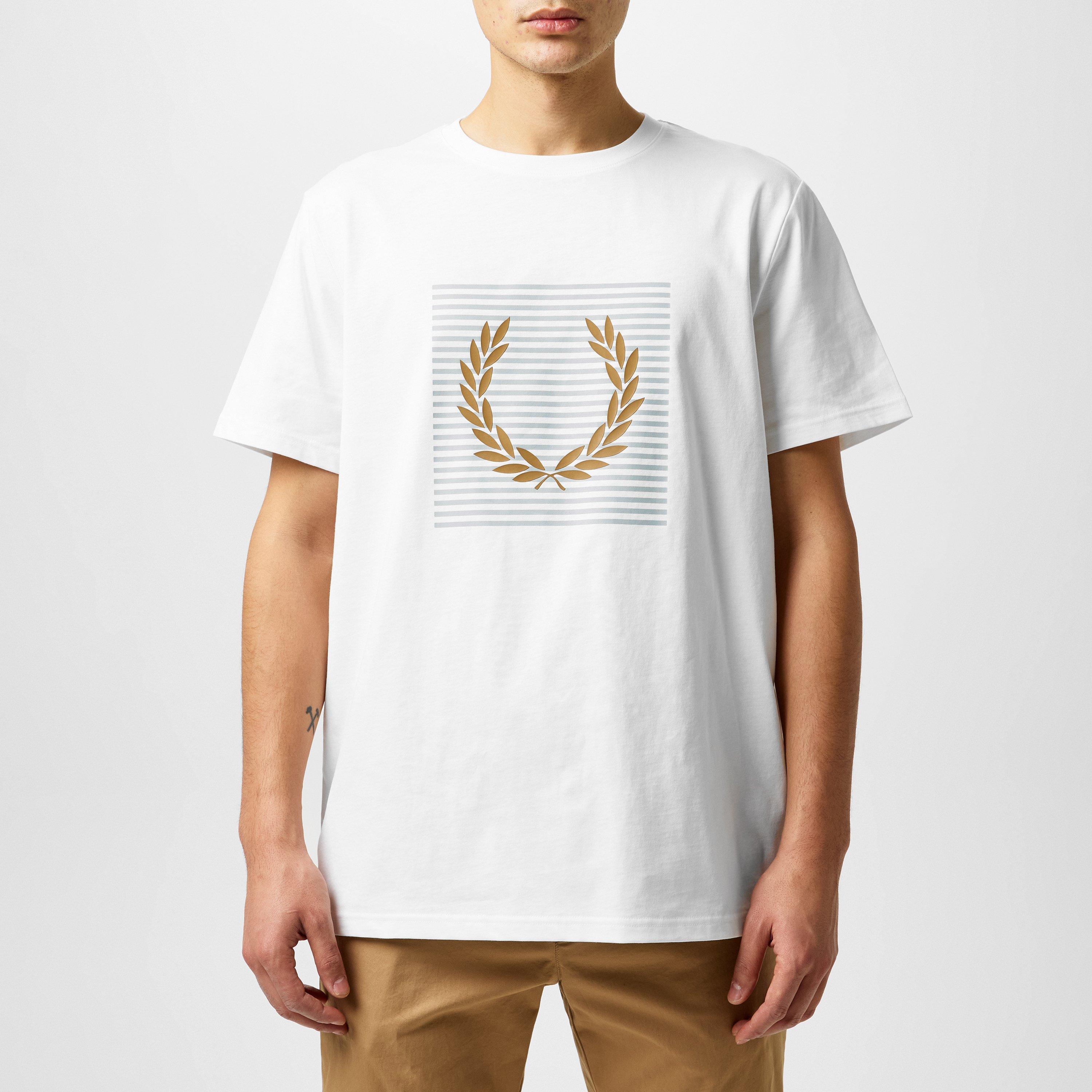 Fred Perry Laurel Wreath T-Shirt Regular Fit T-Shirts Cruise