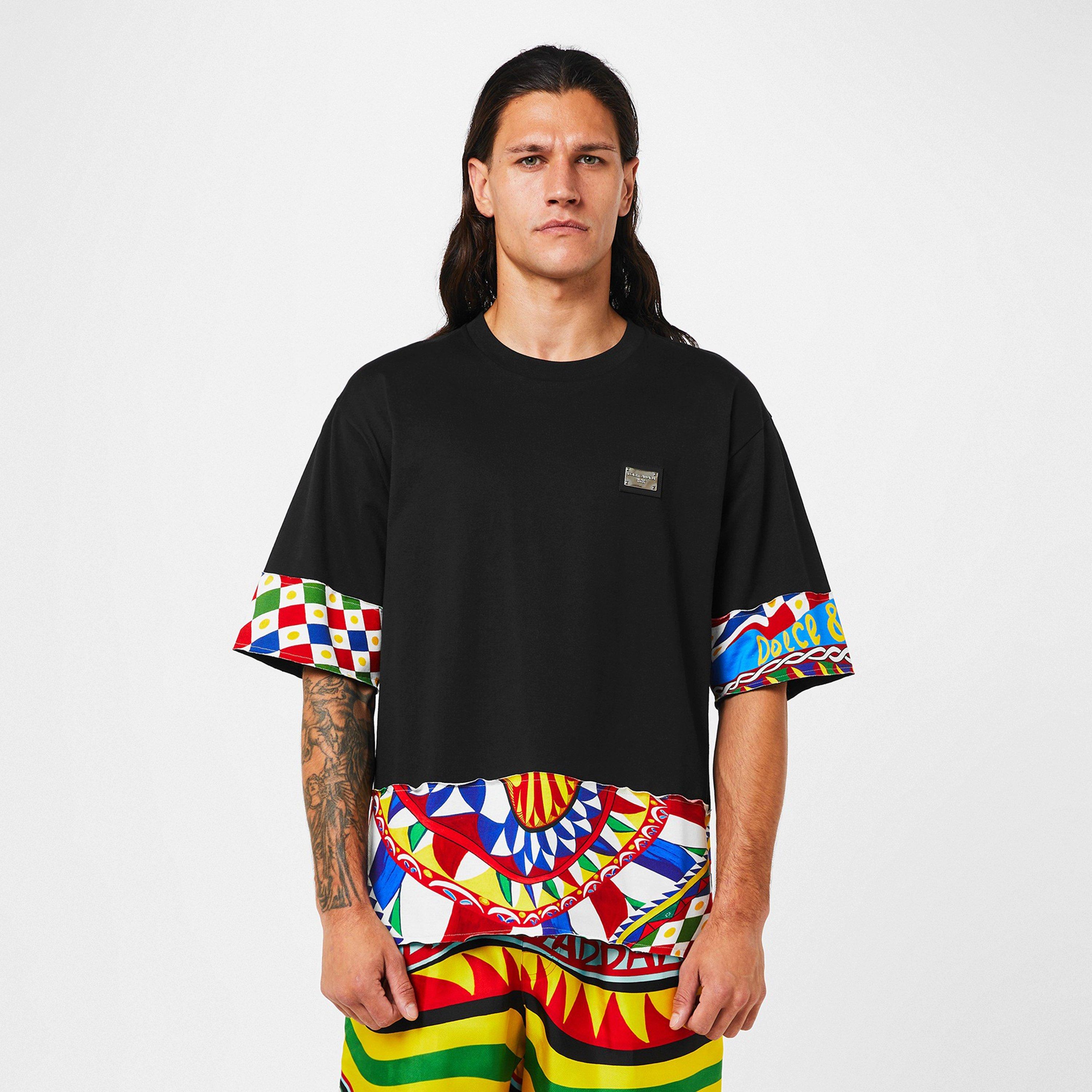 Dolce & Gabbana Carretto プリント tシャツ Dolce & Gabbana Carretto Print T-Shirt | Sendegaro US