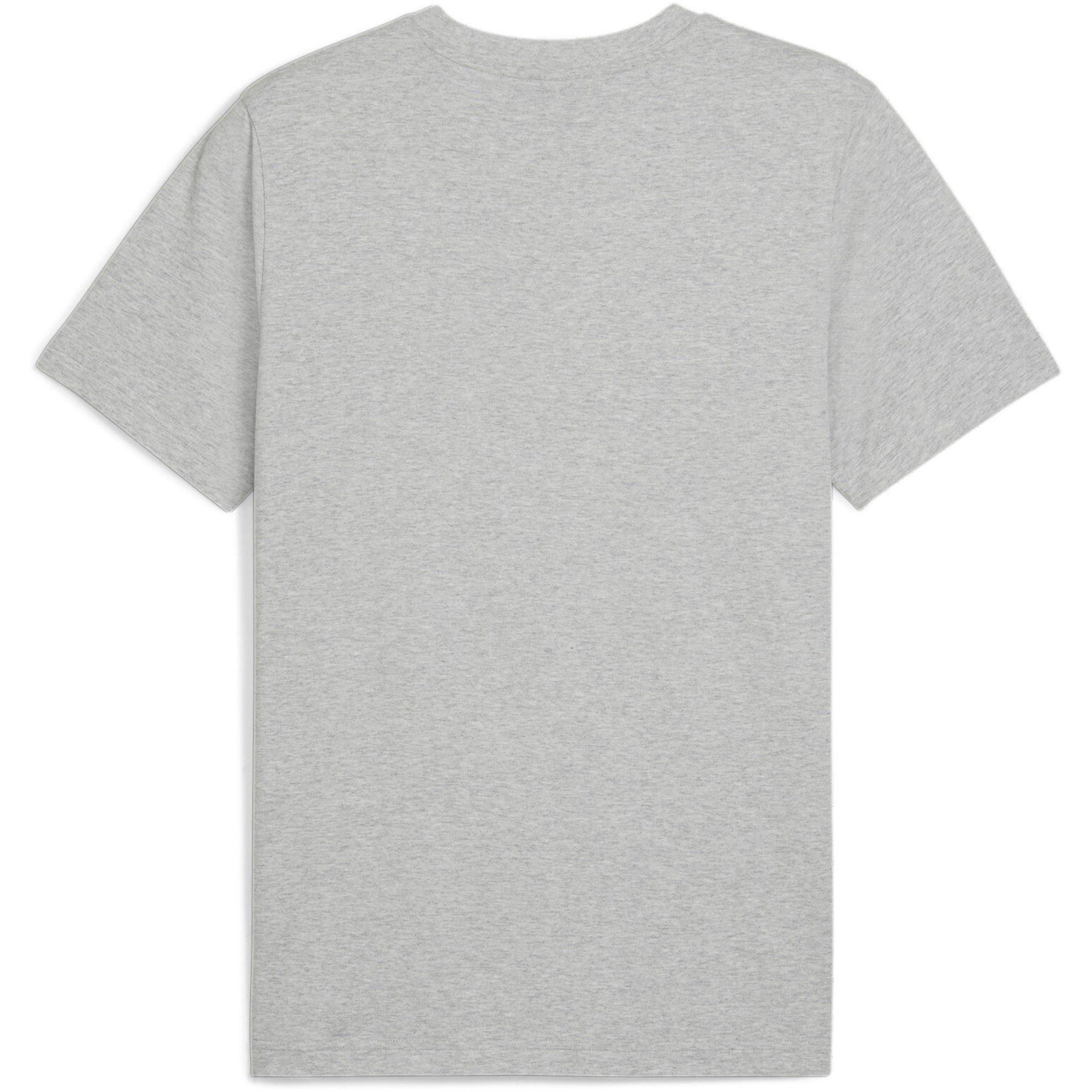 L.Gray Heather - Puma - Essentials Elevated T-shirt Adults - 5