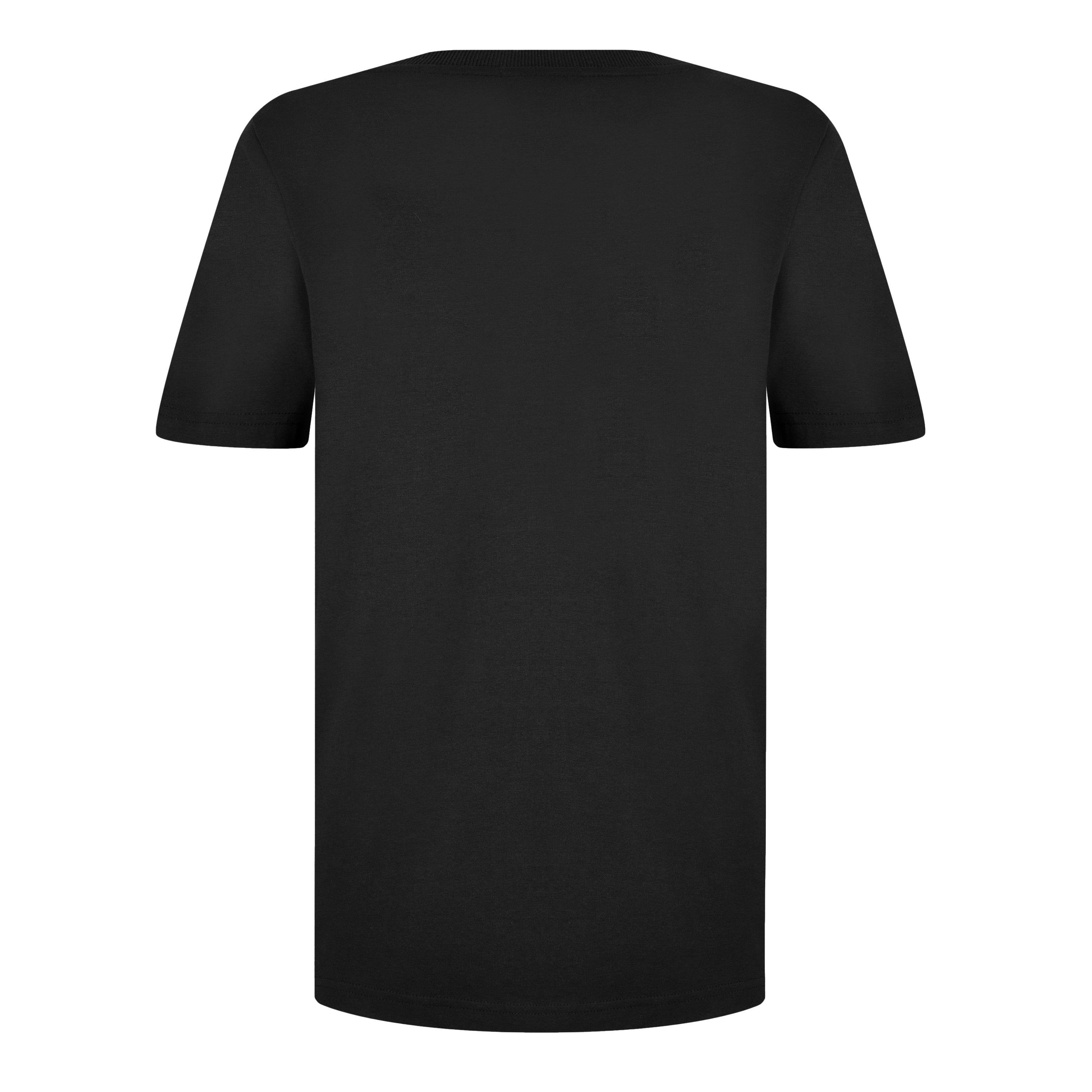 Black 001 - Boss - Mens BOSS GREEN T-Shirt with Logo Design Stretch Cotton - 2