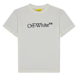 Off White Bookish Bit Logo T-Shirt