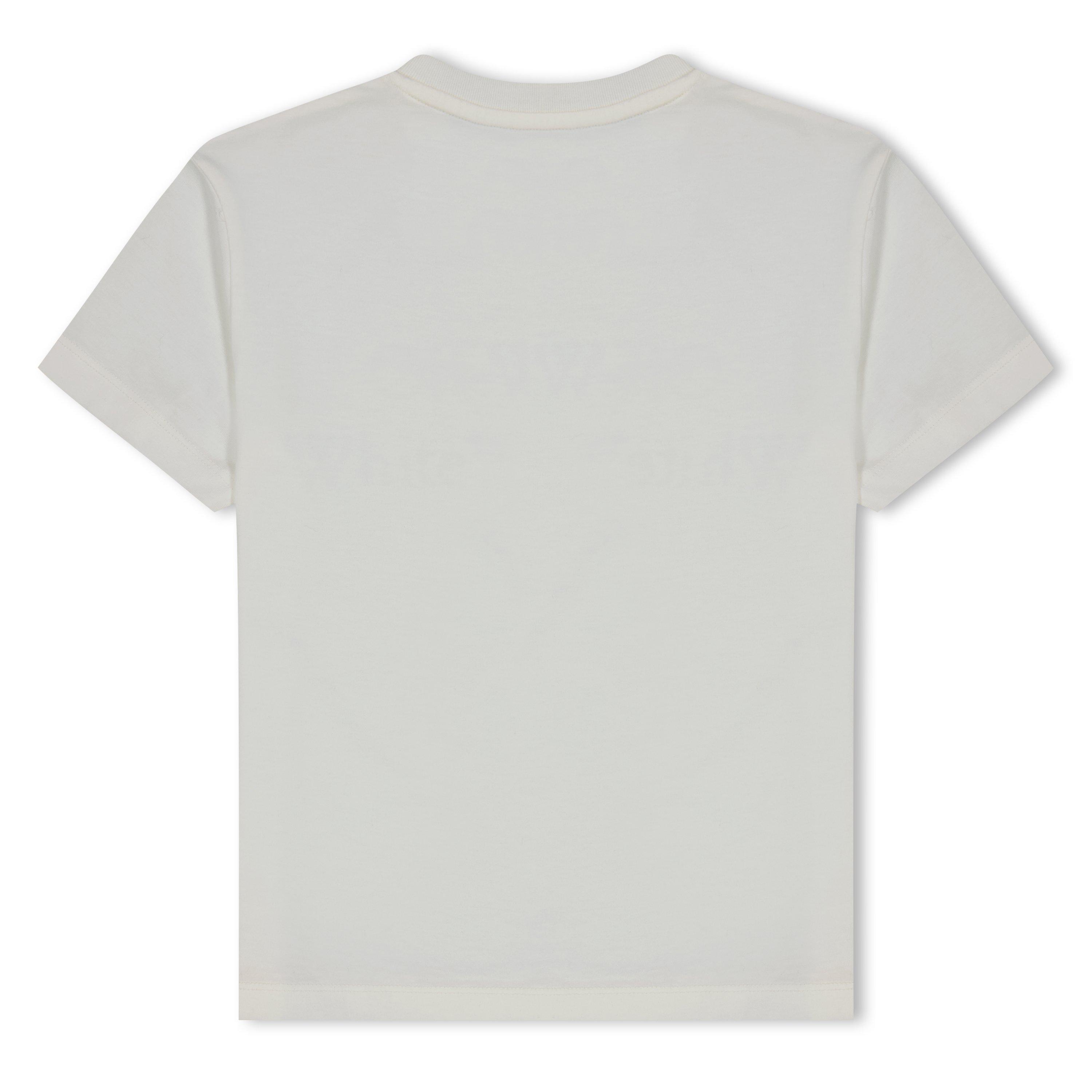 Cream 0310 - Off White - Unisex Bookish Logo T-Shirt, - 2