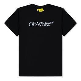 Off White Bookish Bit Logo T-Shirt