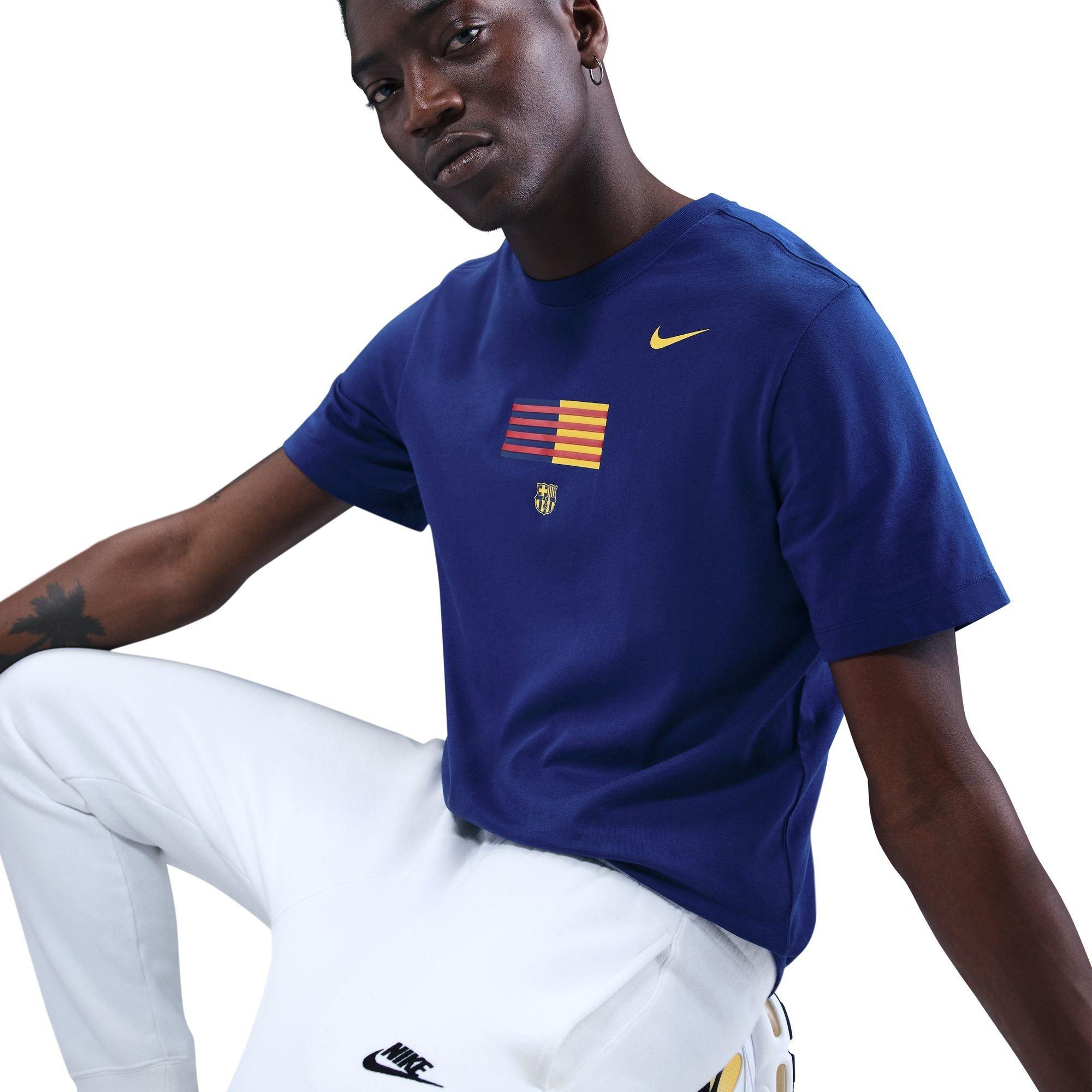 Navy - Nike - FCB Flag Mens Tee - 3