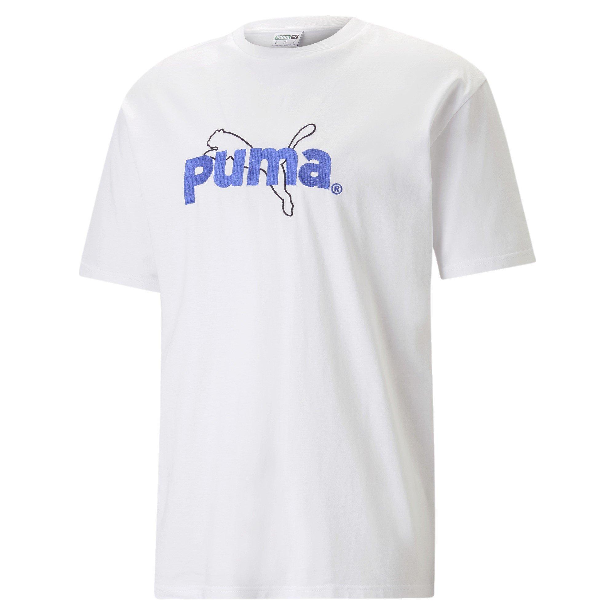 Puma TEAM Graphic Mens T Shirt Regular Fit TShirts Sports Direct MY
