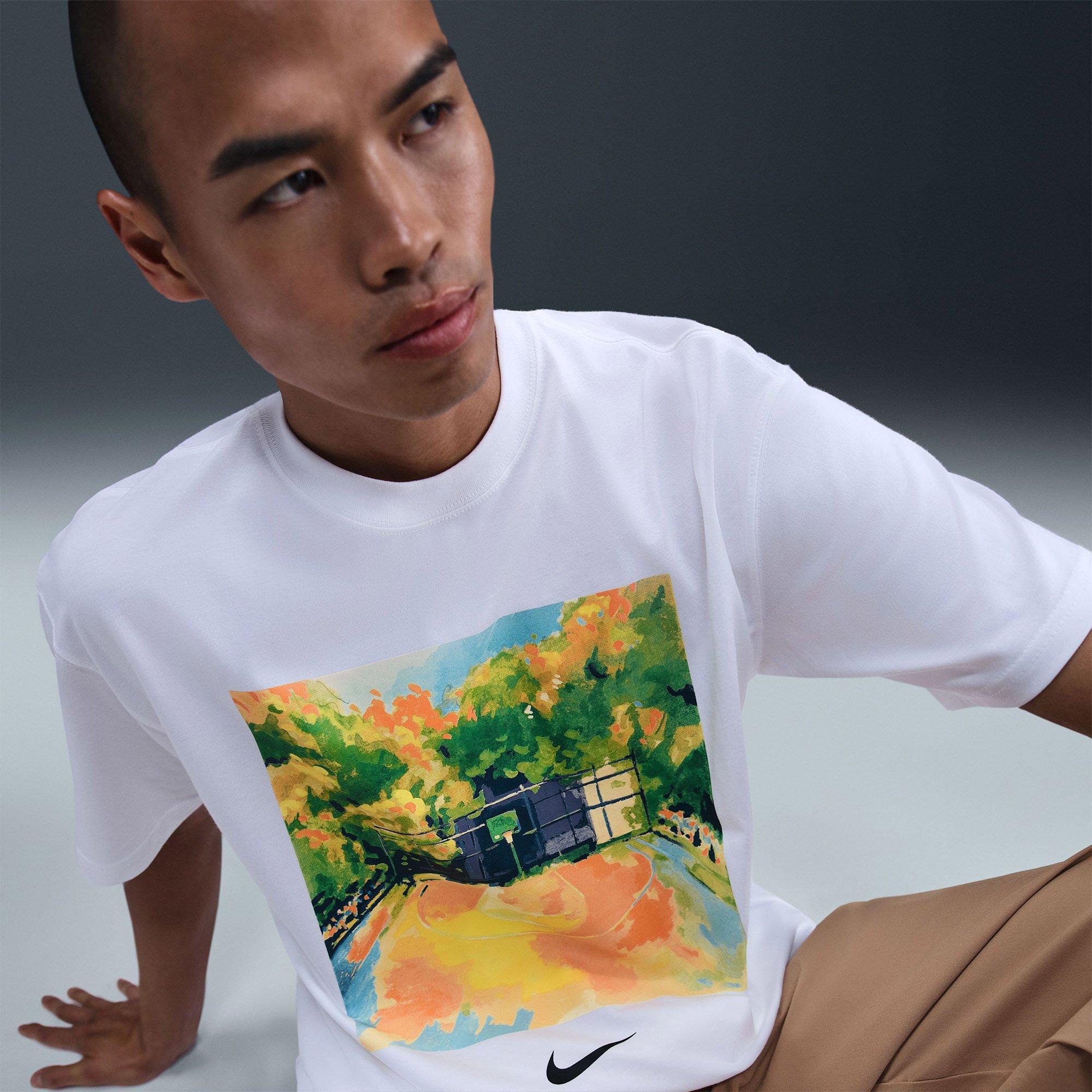 White - Nike - Mens Max 90 T-Shirt - 2