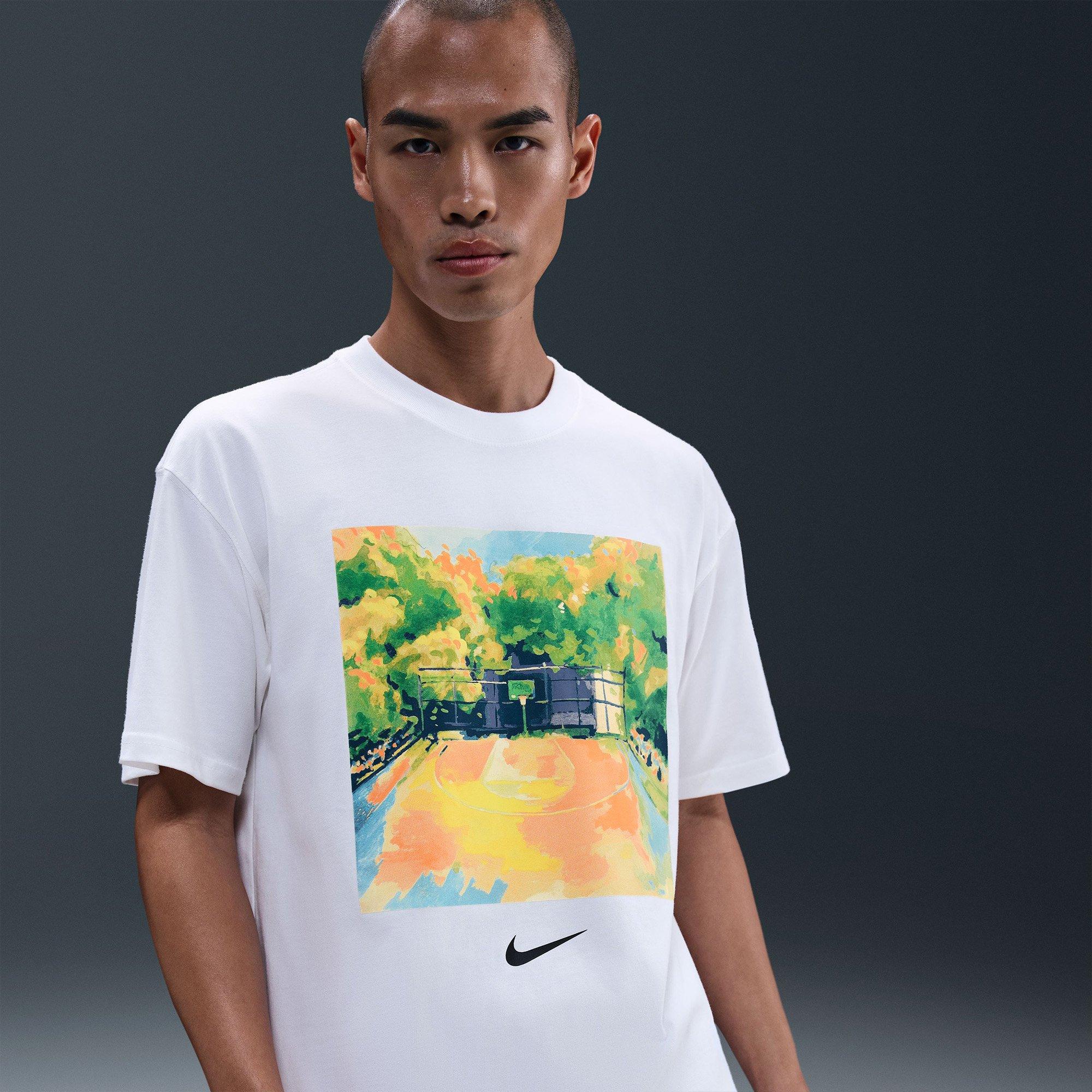 White - Nike - Mens Max 90 T-Shirt - 3