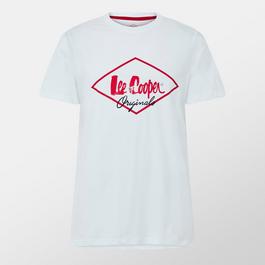 Lee Cooper Cooper Logo T Shirt Mens