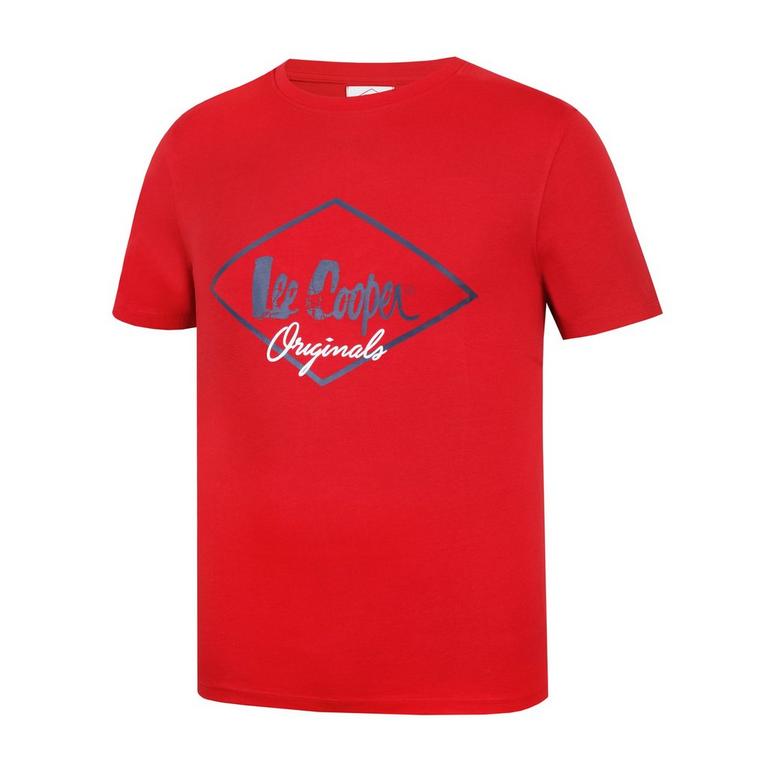 Rouge - Lee Cooper - The North Face Standard T-shirt in zwart - 3