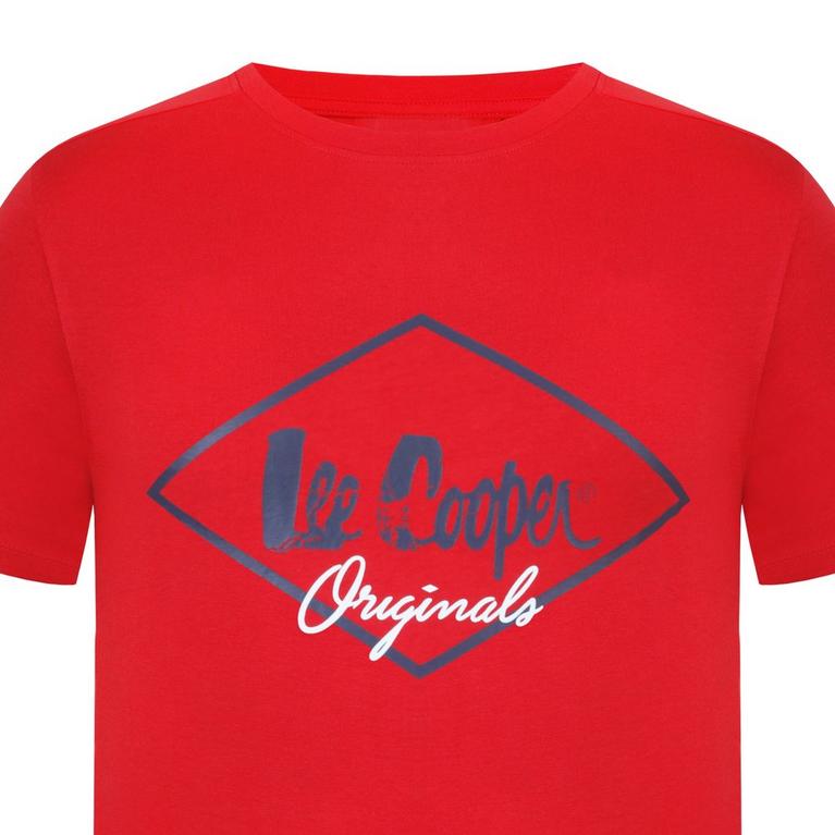 Rouge - Lee Cooper - The North Face Standard T-shirt in zwart - 4