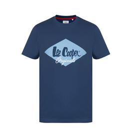 Lee Cooper Cooper Logo T Shirt Mens