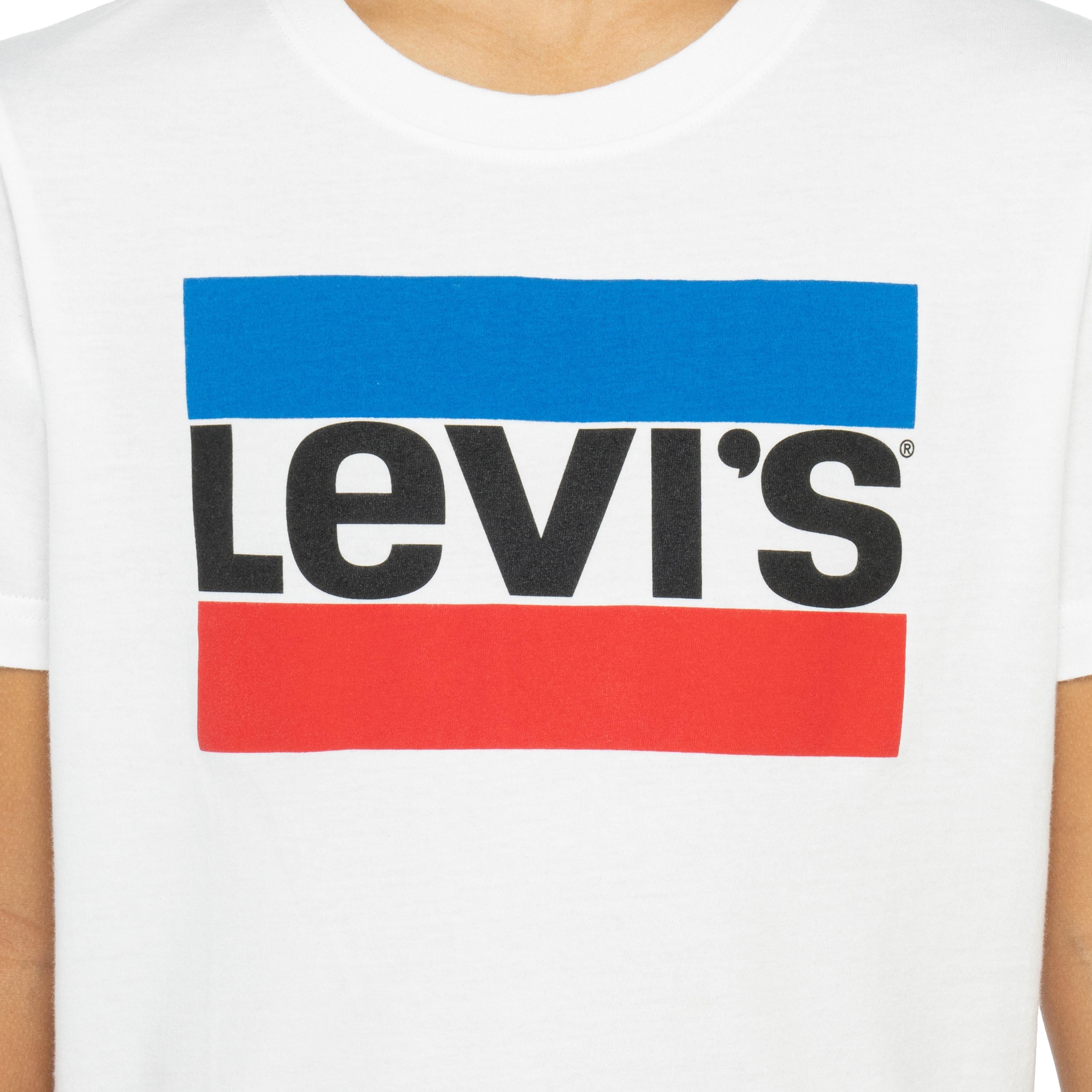 White 001 - Levis - Sportswear Logo T Shirt - 4