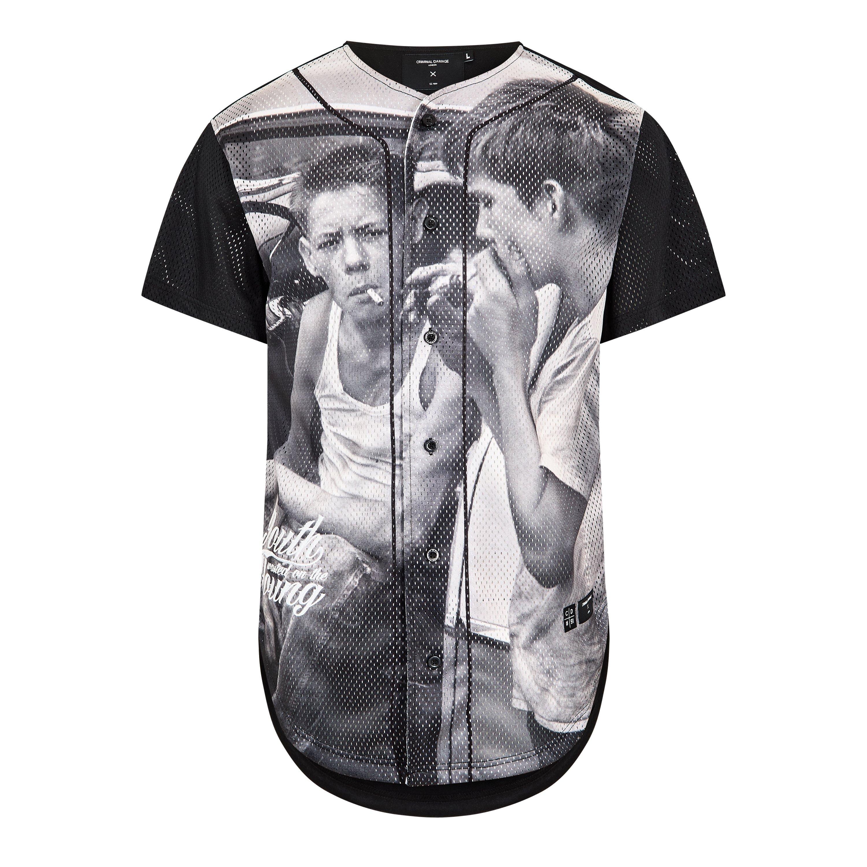 CriminalDamage Youth Baseball Top Mens