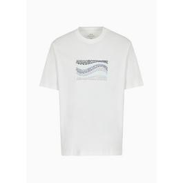 Armani Exchange Graphic Logo T Shirt