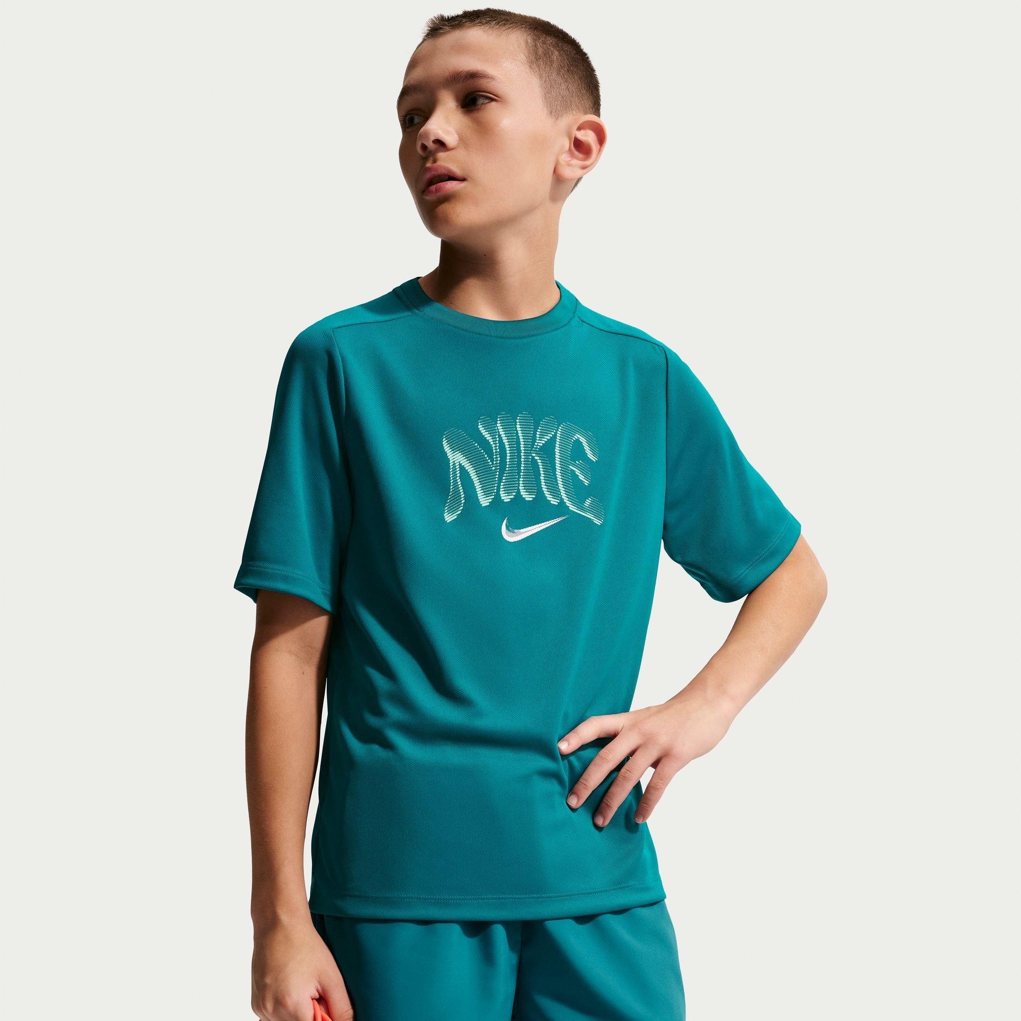 Spruce - Nike - Kids' Logo Short-Sleeve T-Shirt - 3