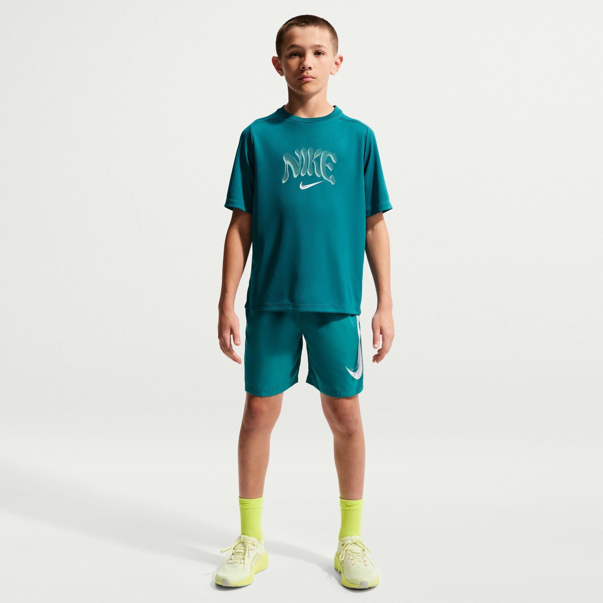 Spruce - Nike - Kids' Logo Short-Sleeve T-Shirt - 4