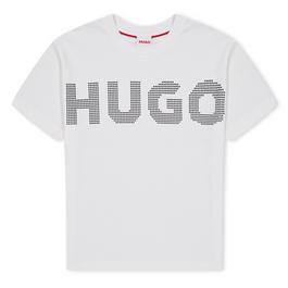Hugo Logo Short Sleeve T-Shirt Juniors