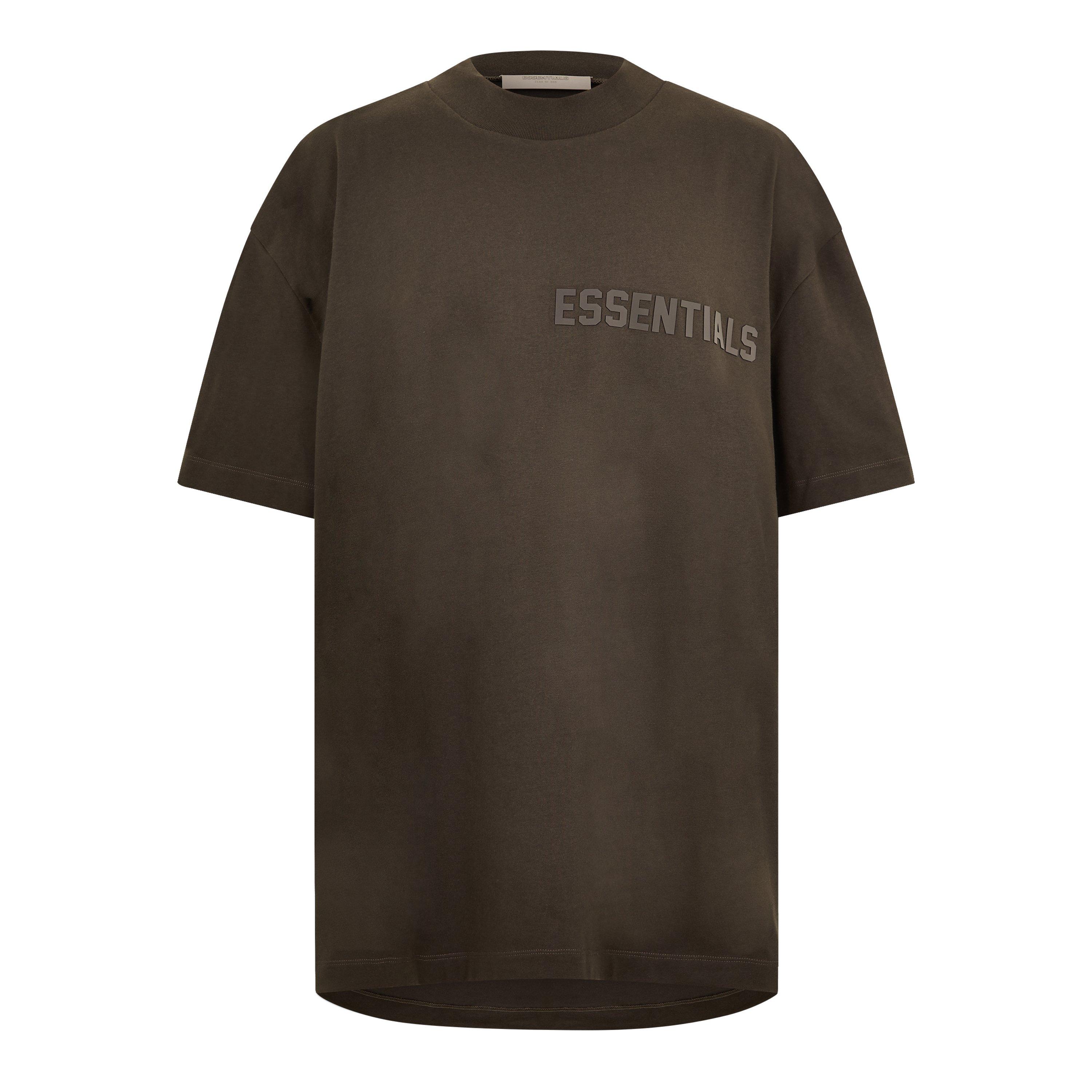 Off-Black - Fear Of God Essentials - Unisex Adults Short Sleeve Oversized T-Shirt - 1