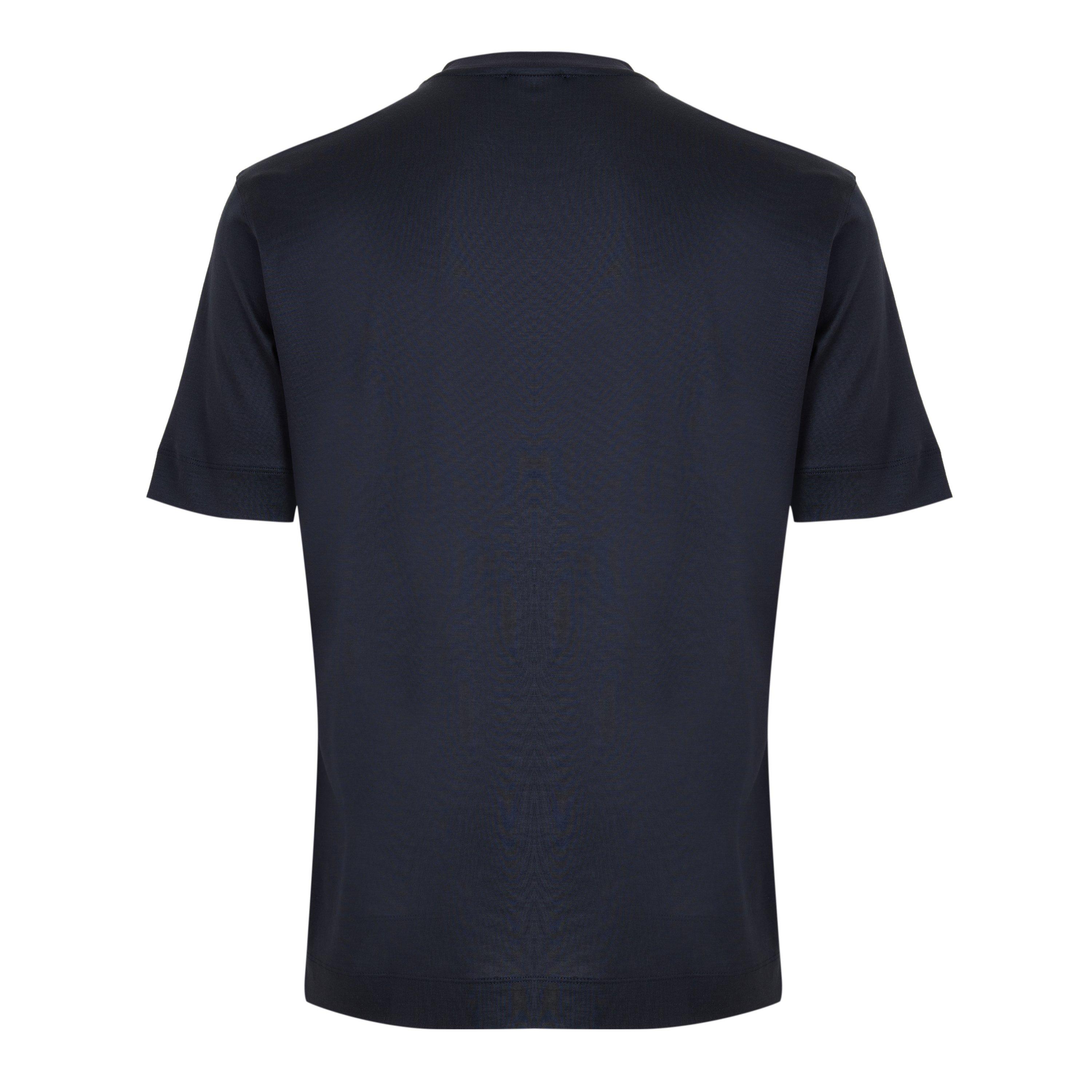Navy EA Script - Emporio Armani - Emporio Armani T-Shirt - 2