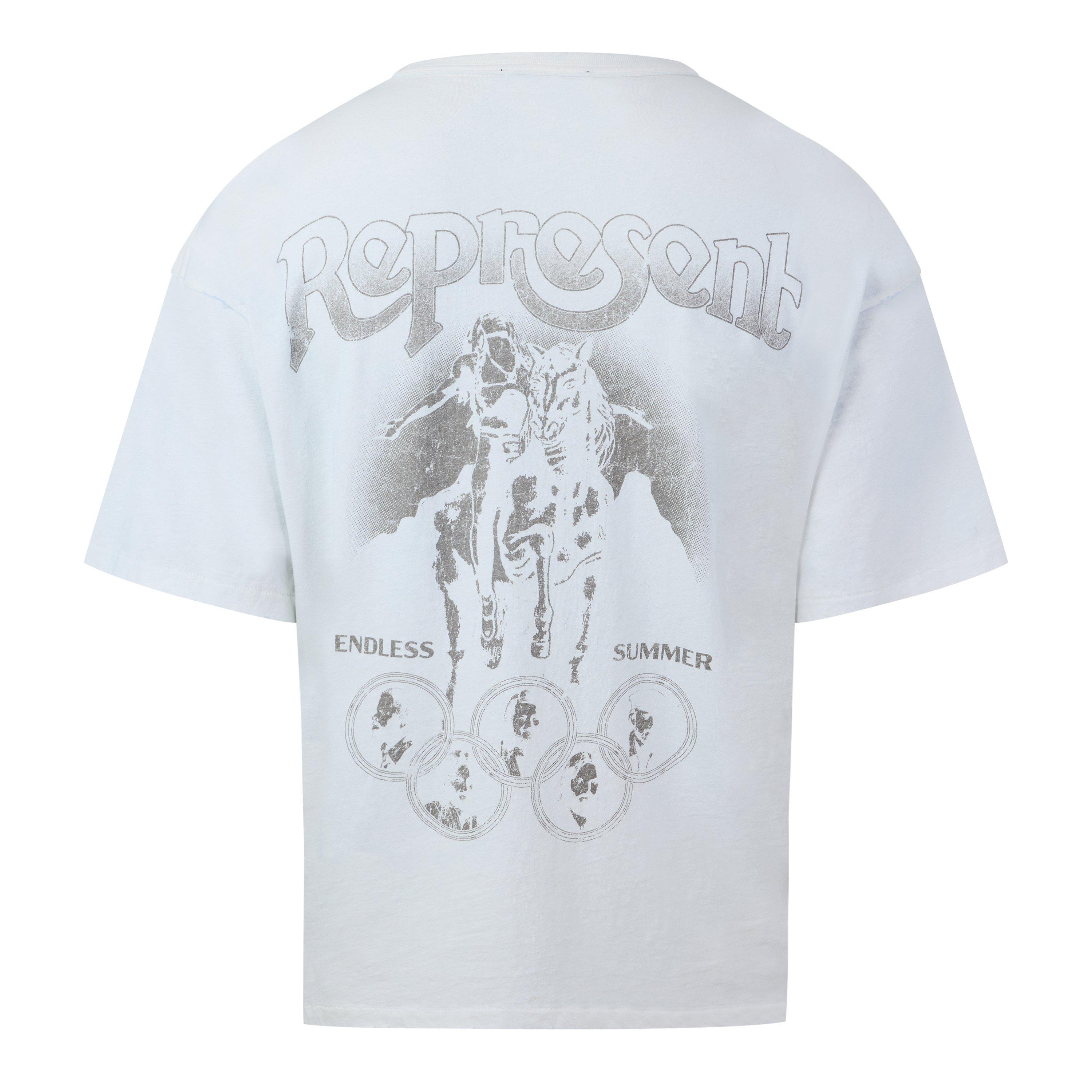 Smoked Blue - Represent - Men's Beach Boys Tee Oversized T-Shirt - 2