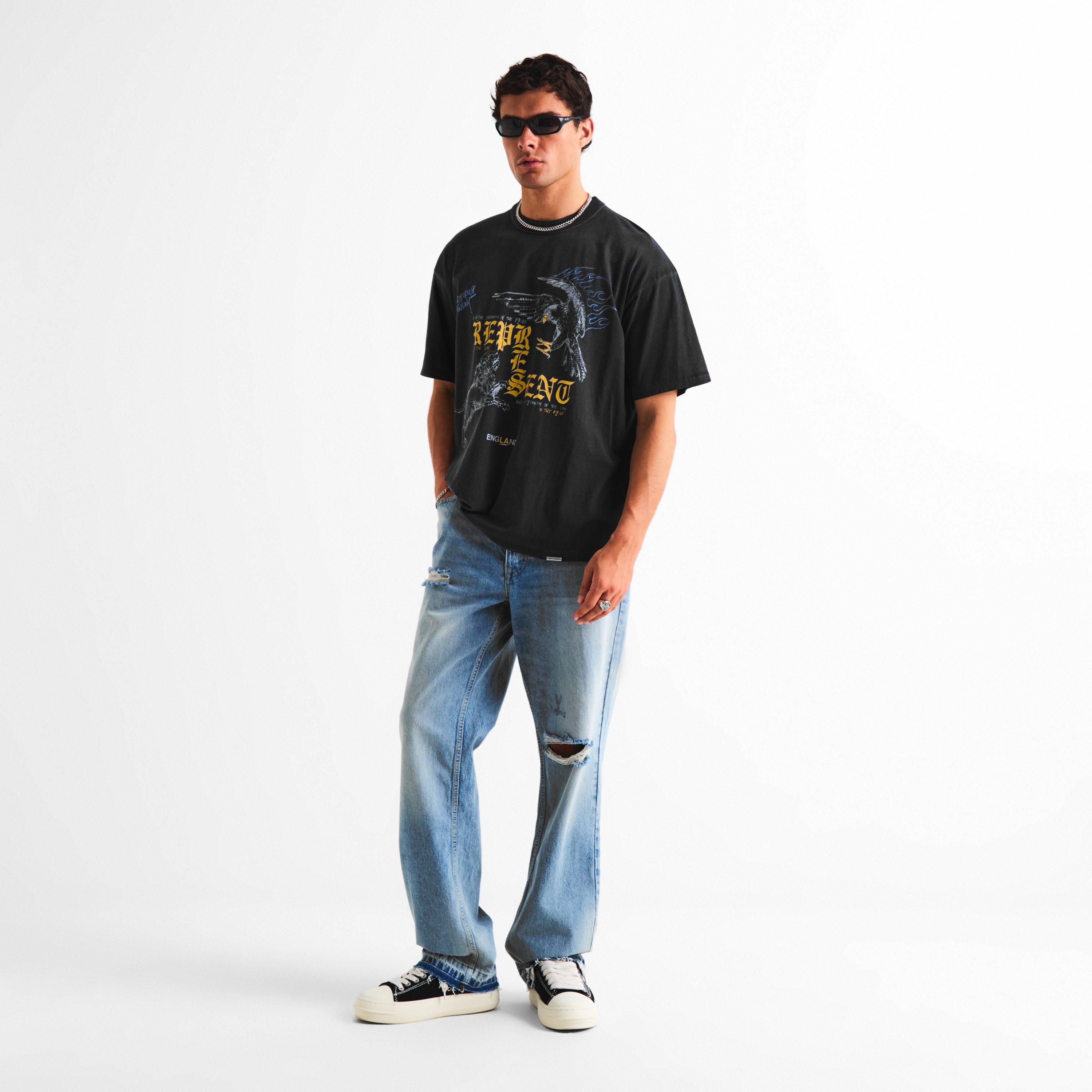 Washed Black - Represent - Rep Enemy Tee Sn63 - 6