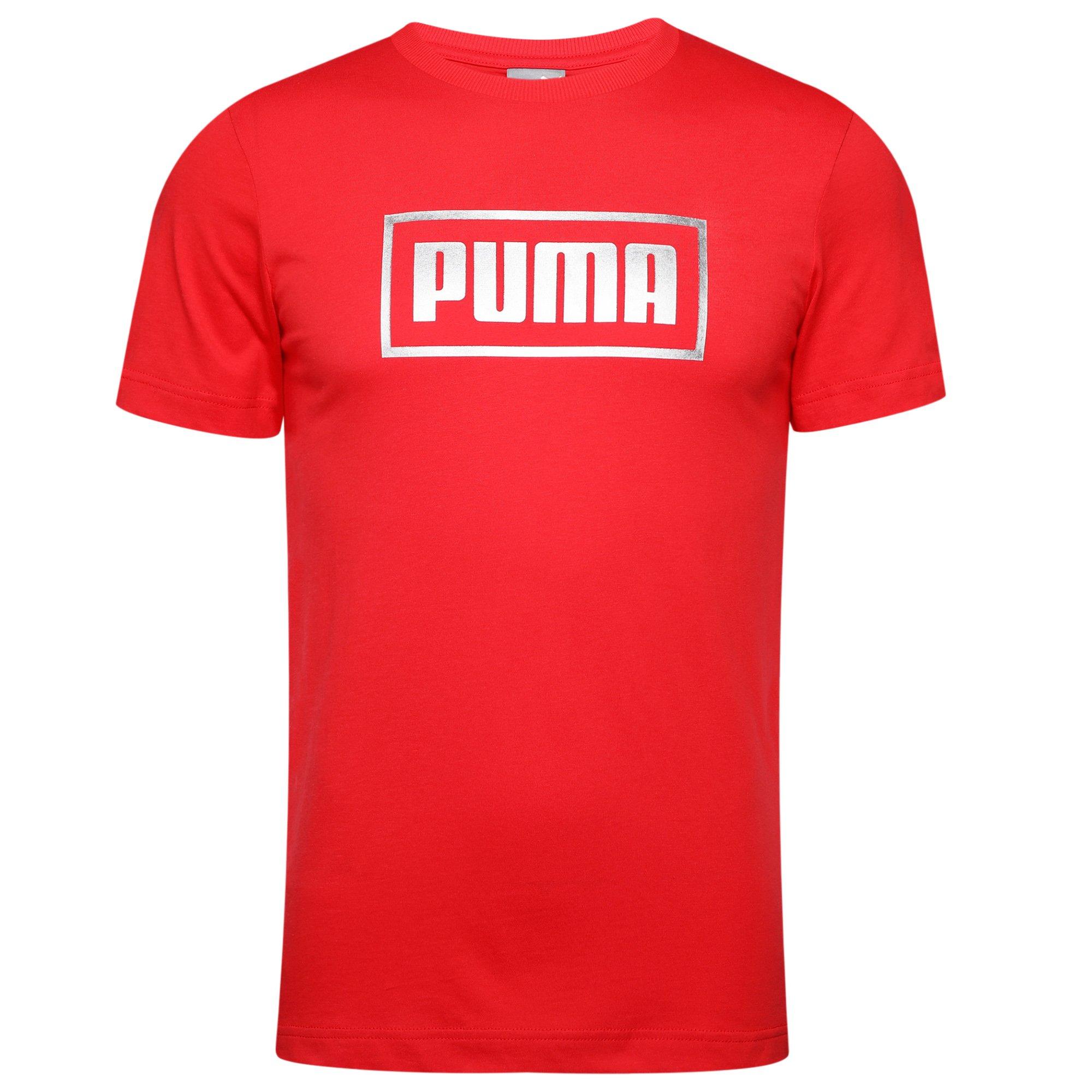 Tee shirt puma rouge online