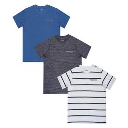 Firetrap 3 Pack T Shirts Juniors