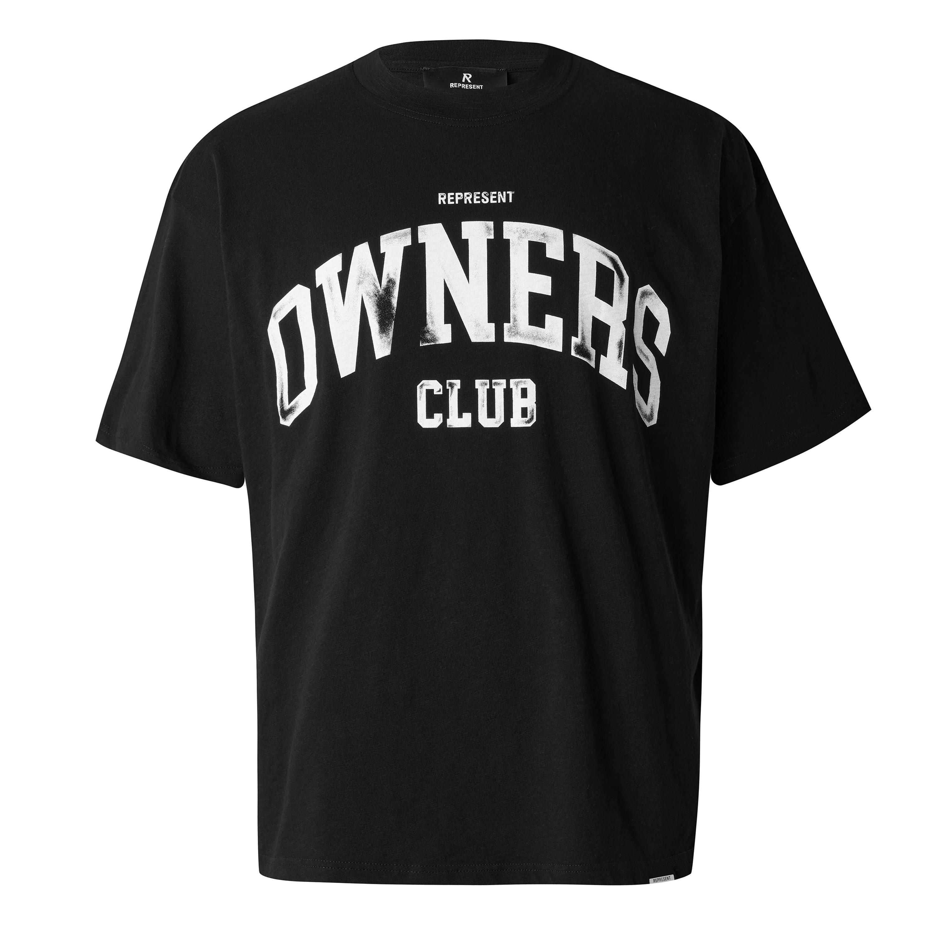Jet Black - Represent - Rep Owners Tee Sn64 - 1