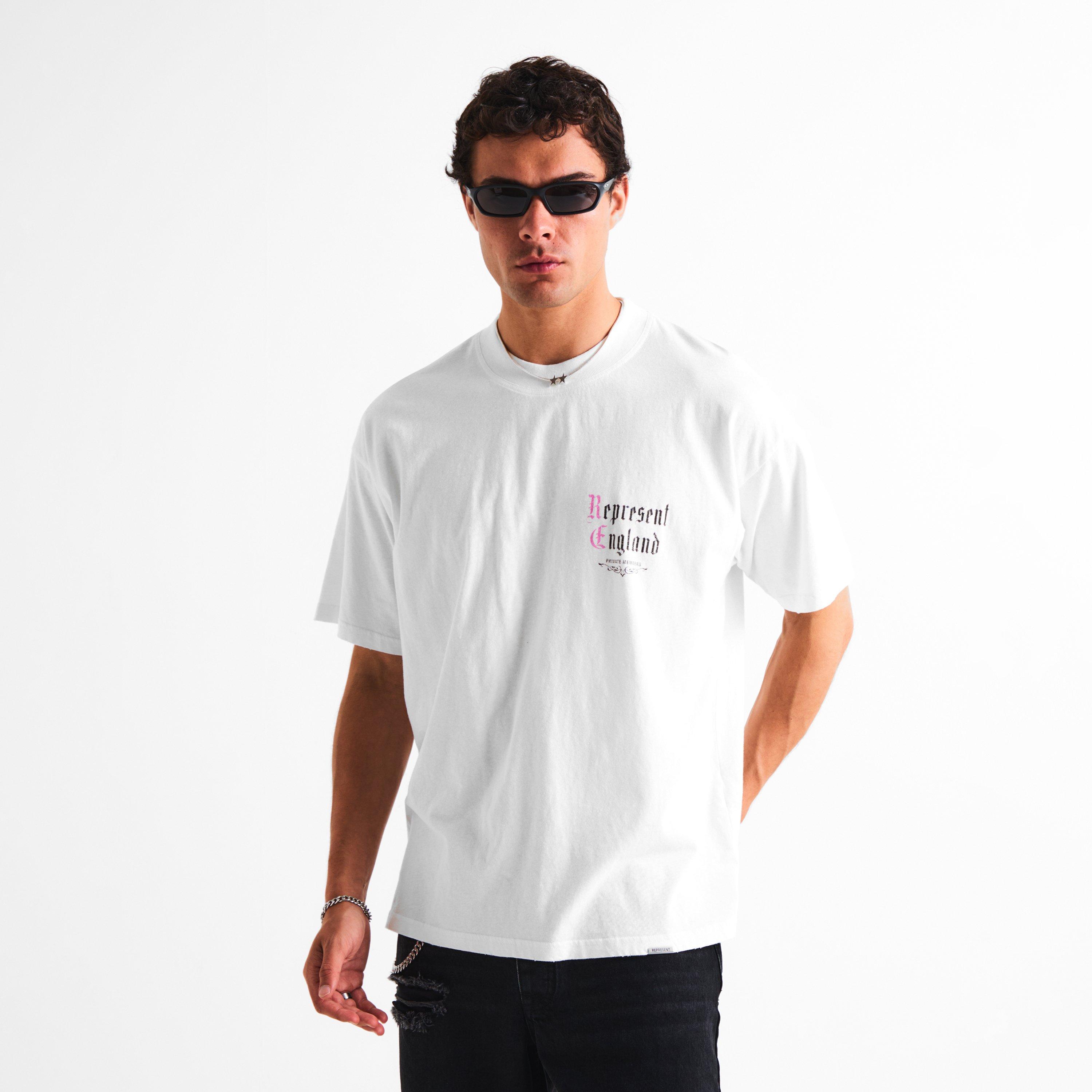 Flat White - Represent - Rep Private Mem Tee Sn64 - 3