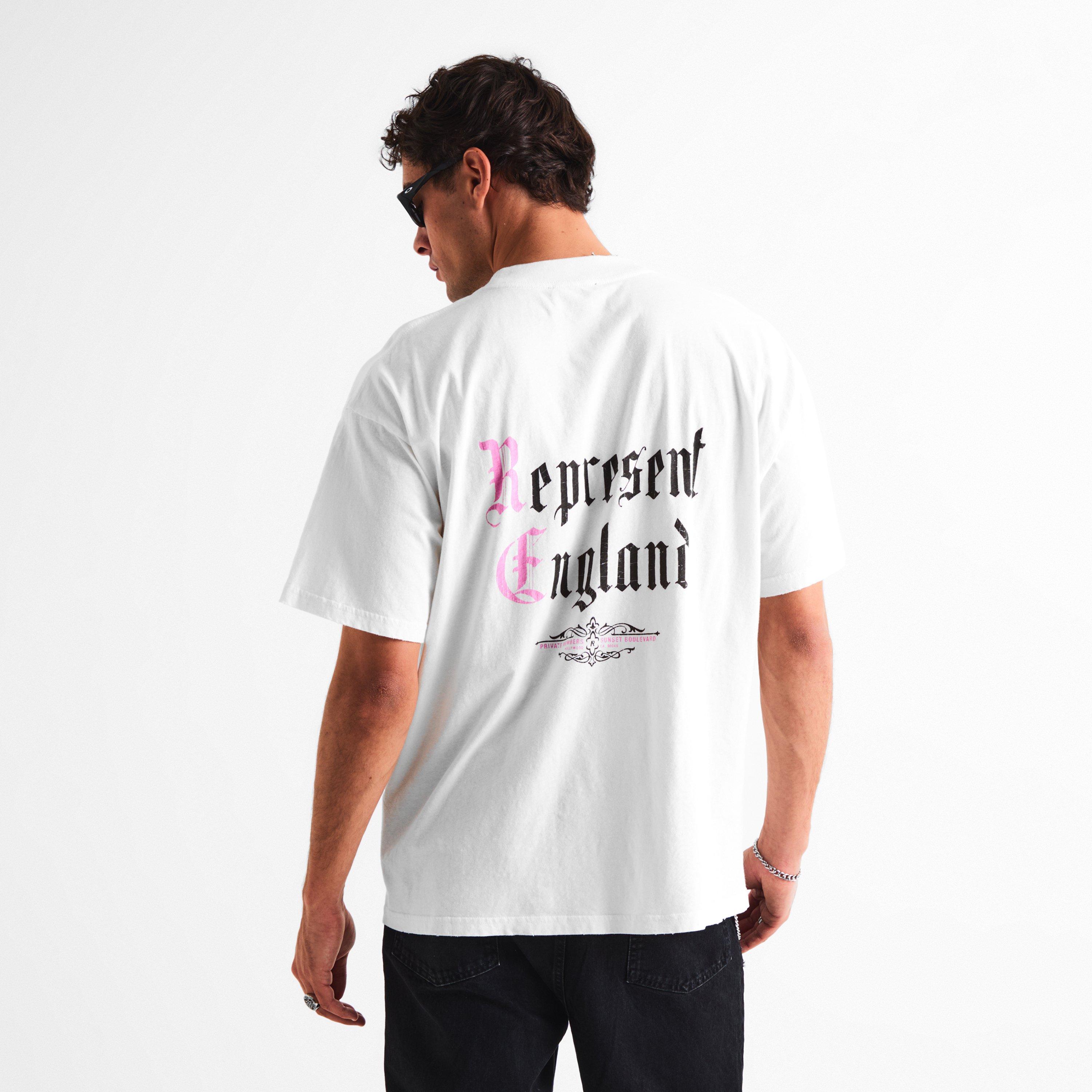 Flat White - Represent - Rep Private Mem Tee Sn64 - 4