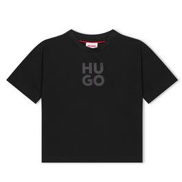 Hugo Logo T Shirt Juniors