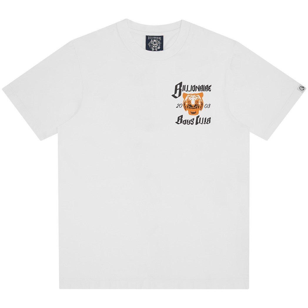 Billionaire Boys Club BBC Tiger Logo T Sn64 - White - Large