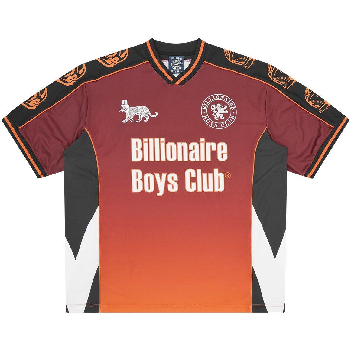 Burgundy - Billionaire Boys Club - BBC Fball Shirt Sn63 - 1